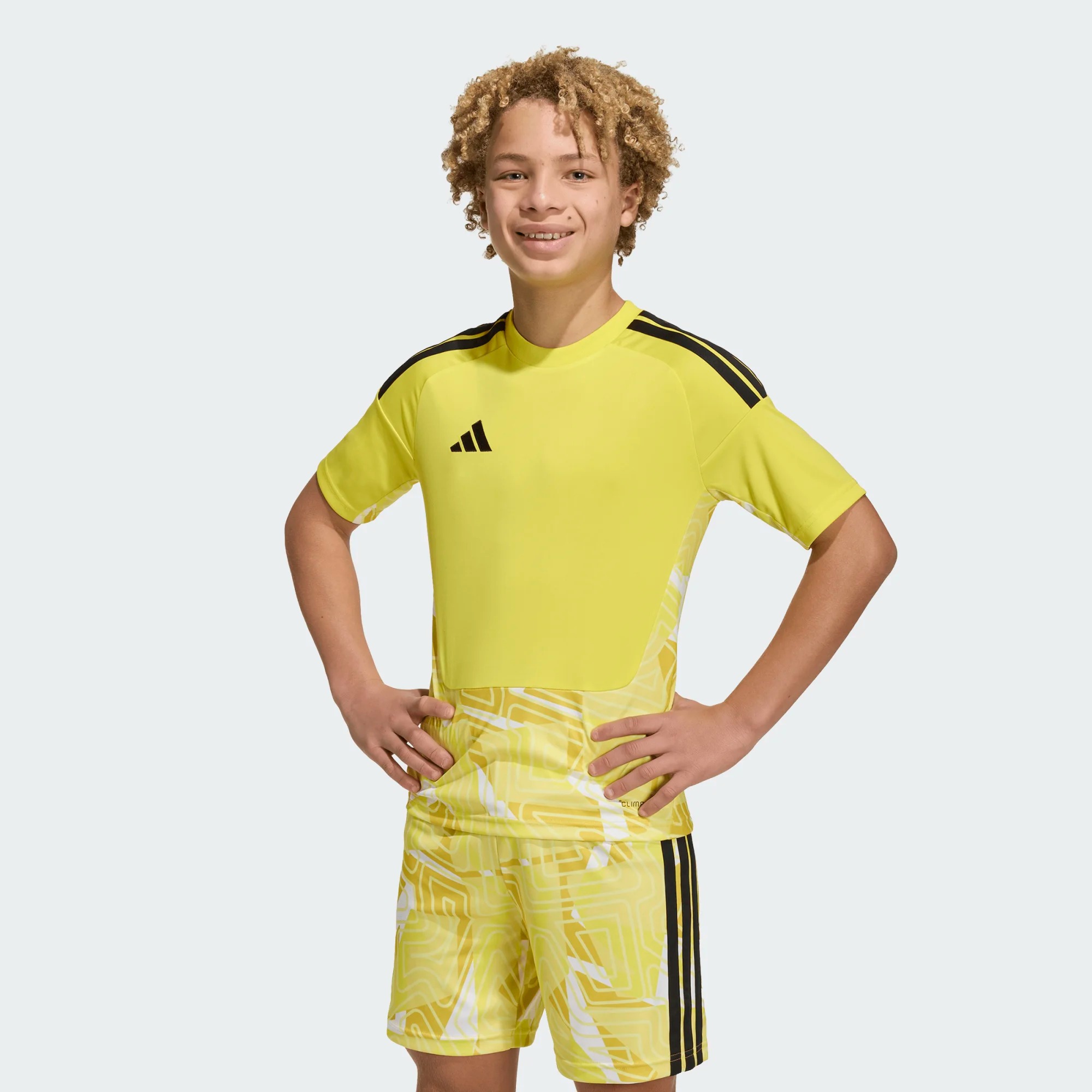 ADIDAS TIRO26 COMPETITION GK JERSEY SHORT SLEEVE BRIGHT YELLOW JUNIOR