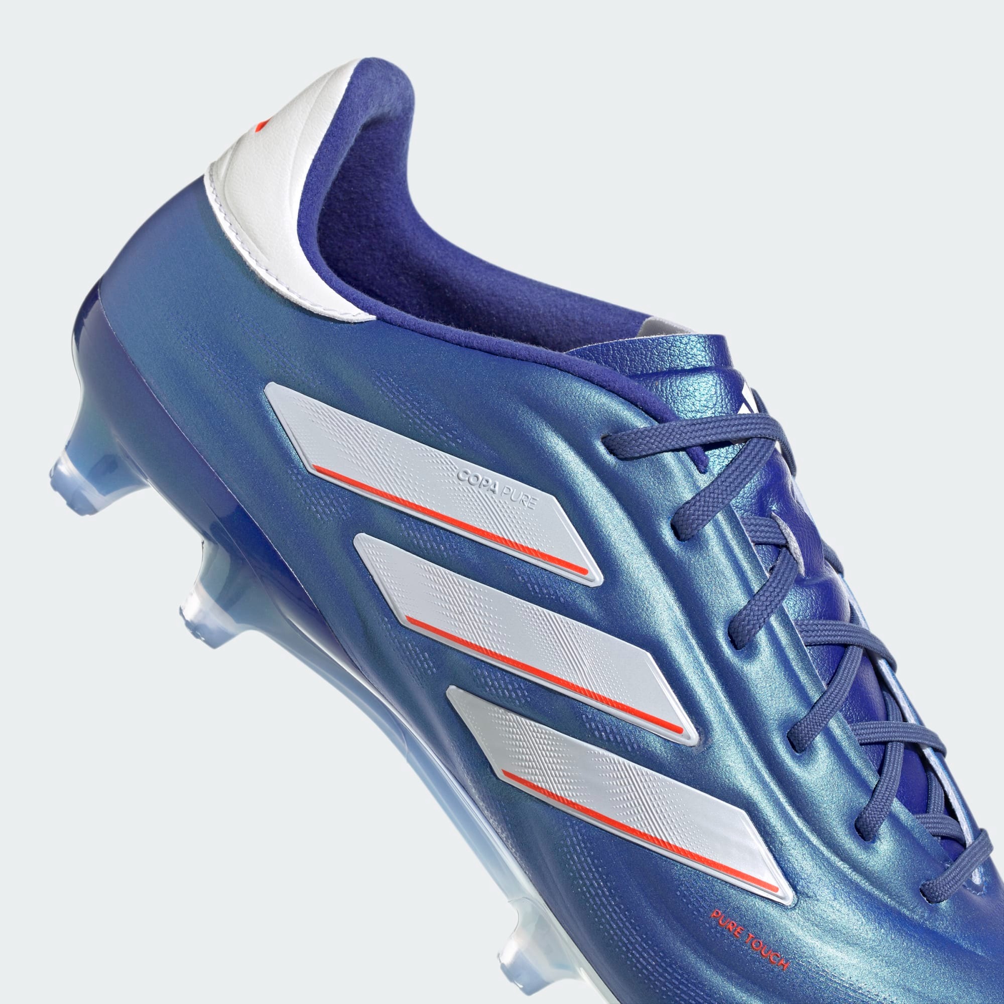 ADIDAS COPA PURE 2.1 FG LUCID BLUE/FOOTWEAR WHITE/SOLAR RED  display picture 3