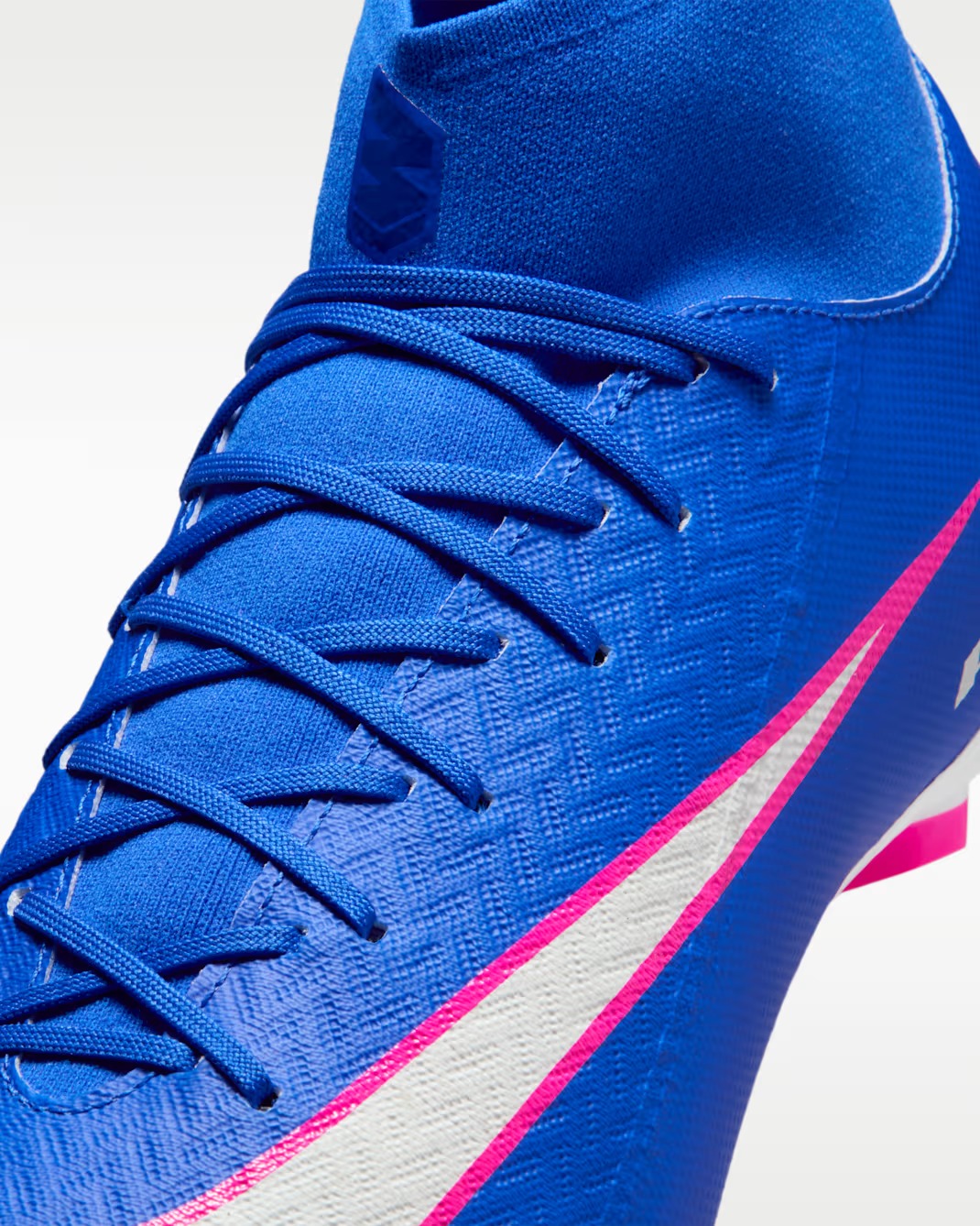 NIKE ZOOM MERCURIAL SUPERFLY 10 ACADEMY FG/MG RACER BLUE/WHITE