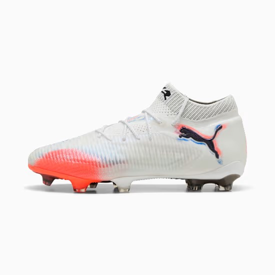 PUMA FUTURE 8 ULTIMATE FG PUMA WHITE-PUMA BLACK-GLOWING RED