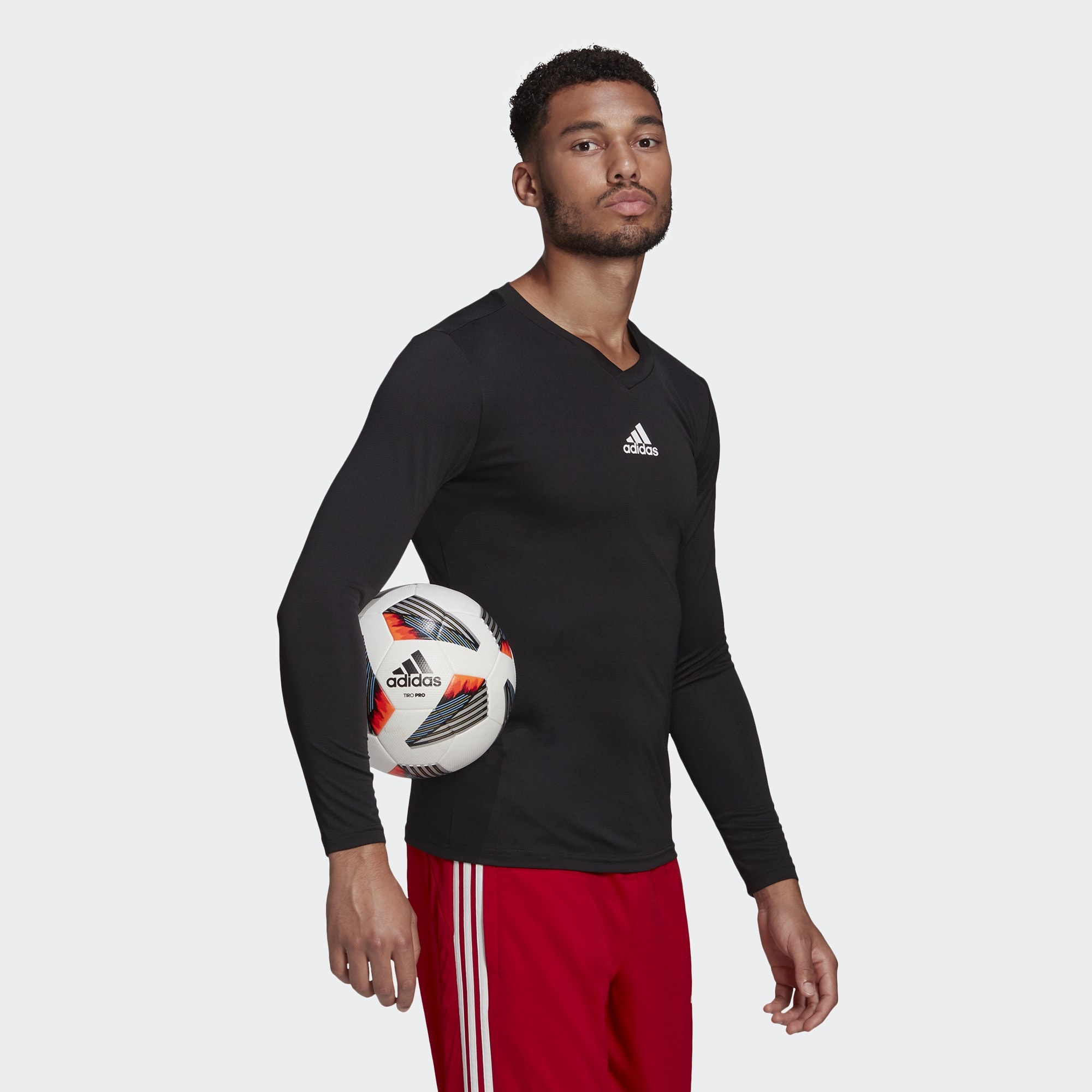 ADIDAS TEAM BASE TEE BLACK