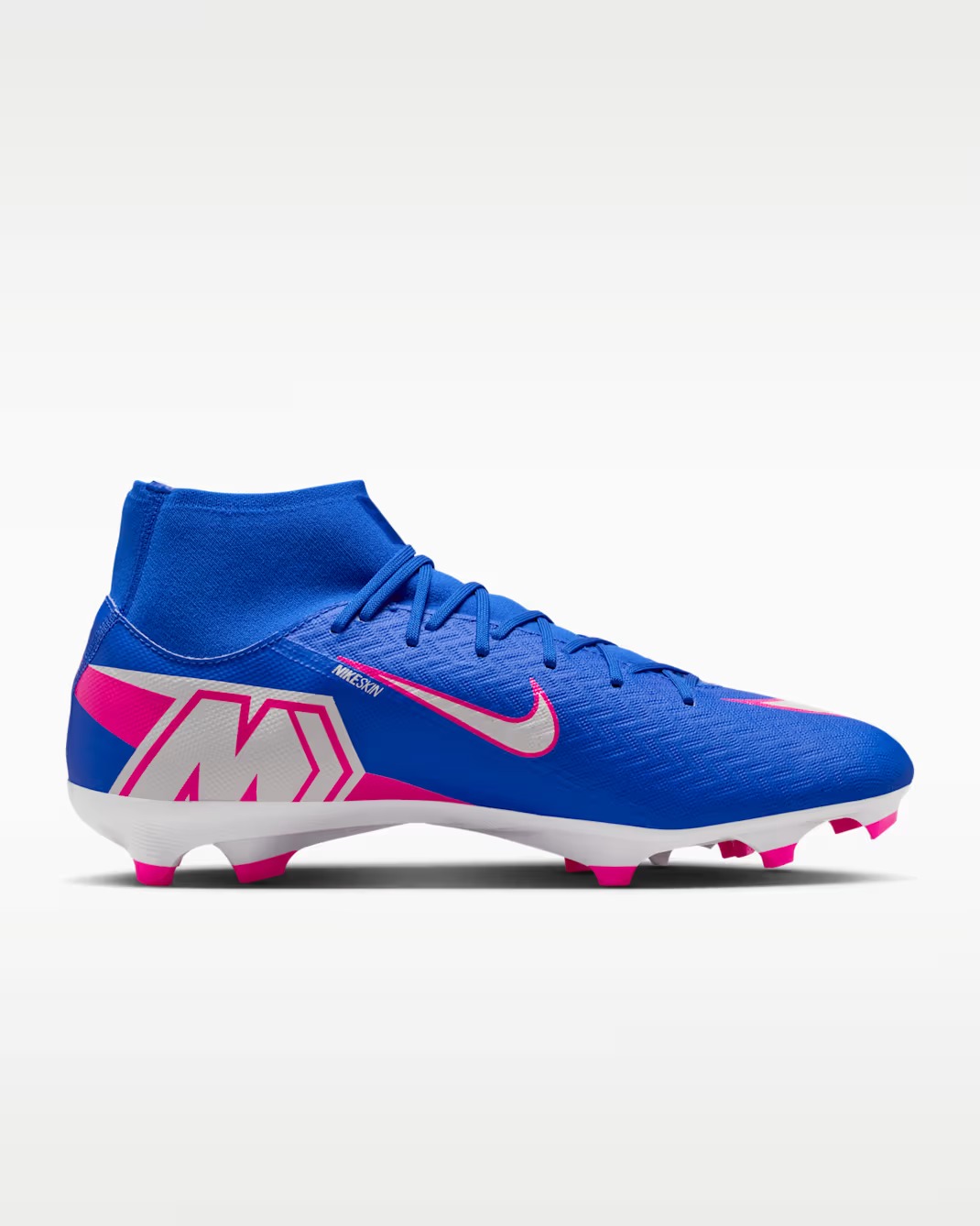 NIKE ZOOM MERCURIAL SUPERFLY 10 ACADEMY FG/MG RACER BLUE/WHITE