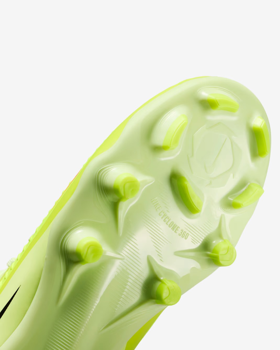 NIKE JR PHANTOM 6 LOW ACADEMY FG/MG HYPER CRIMSON/LIMELIGHT/BLACK