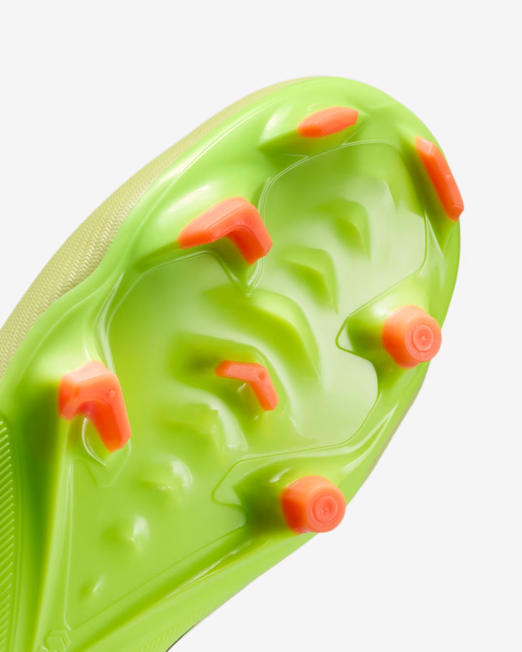 NIKE JR ZOOM SUPERFLY 10 ACADEMY FG/MG LIMELIGHT/HYPER CRIMSON/VOLT