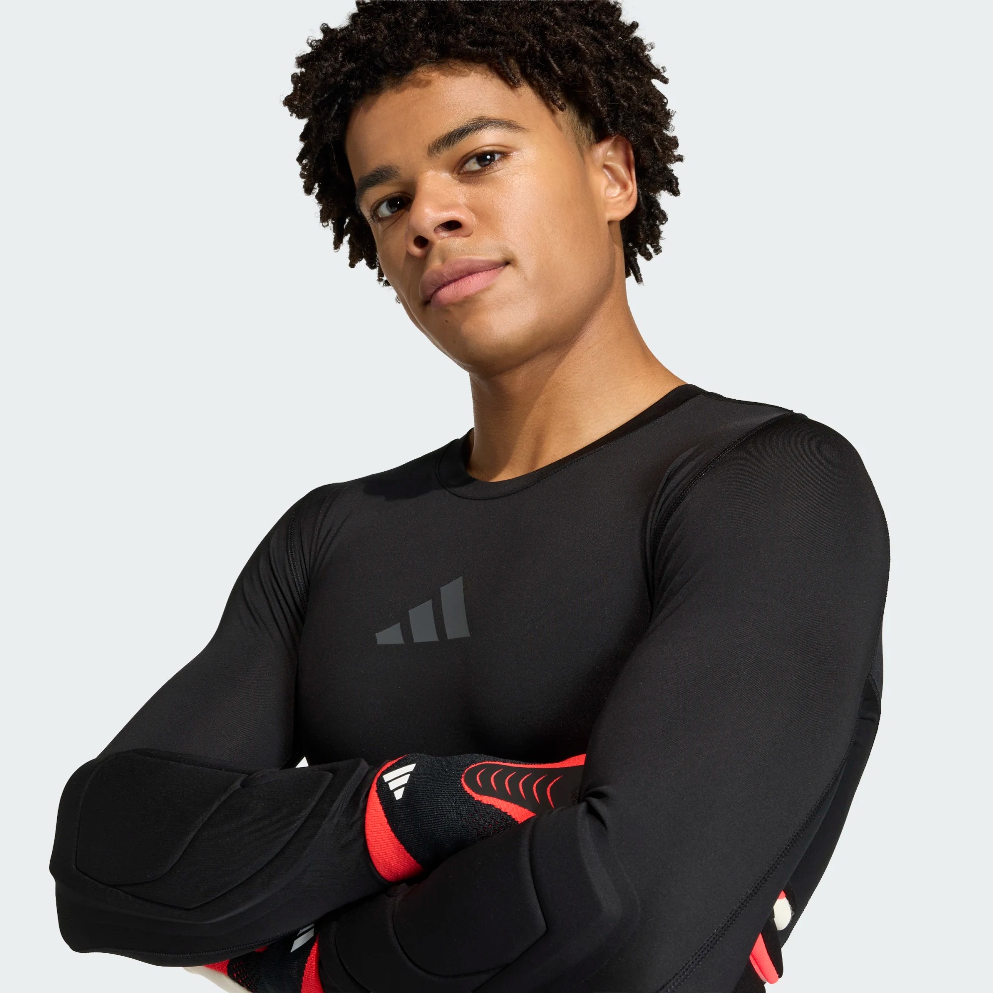 ADIDAS GOALKEEPER PADDED LONG SLEEVE BASELAYER