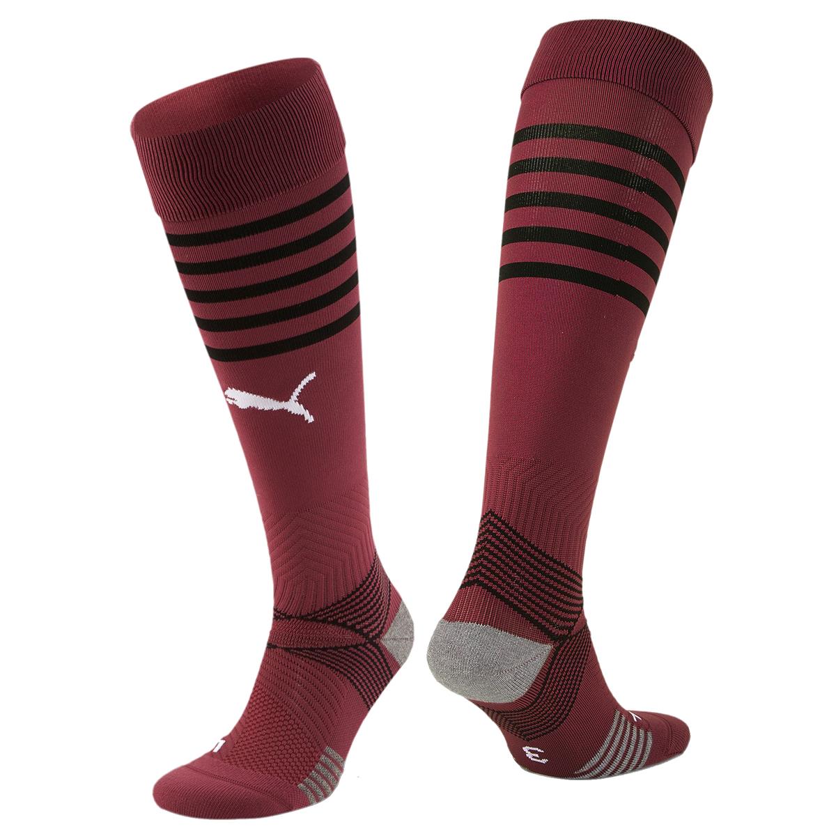 PUMA TEAMFINAL SOCKS GRAPE WINE