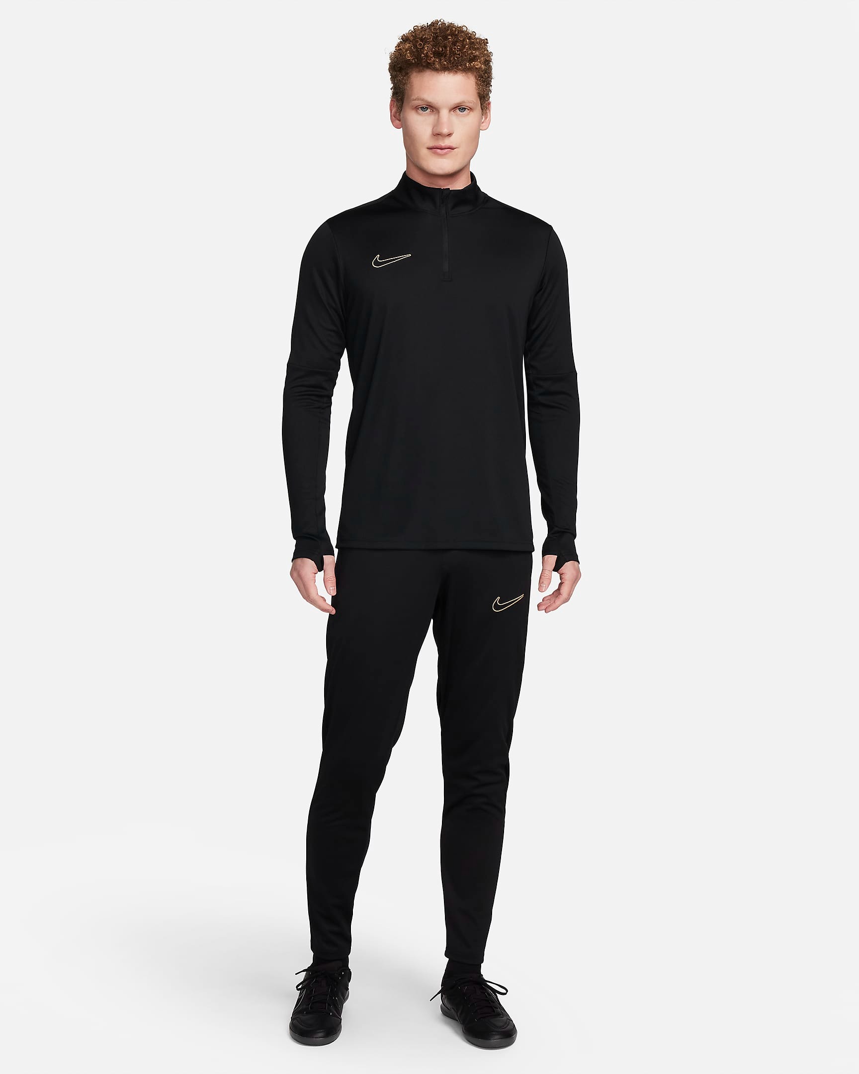 NIKE ACADEMY MEN'S DRI-FIT 1/2-ZIP GLOBAL FOOTBALL TOP