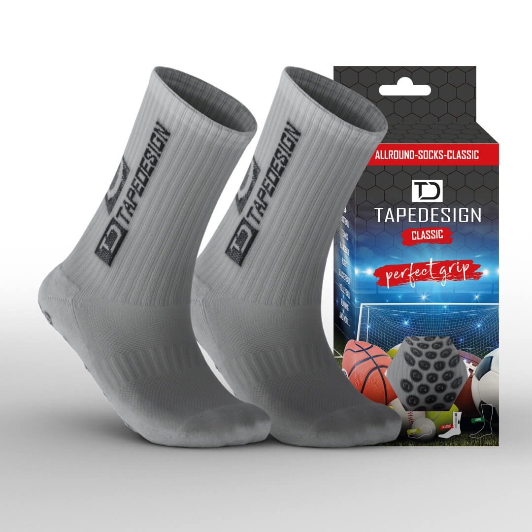 TAPEDESIGN ALLROUND SOCKS CLASSIC LIGHT GREY