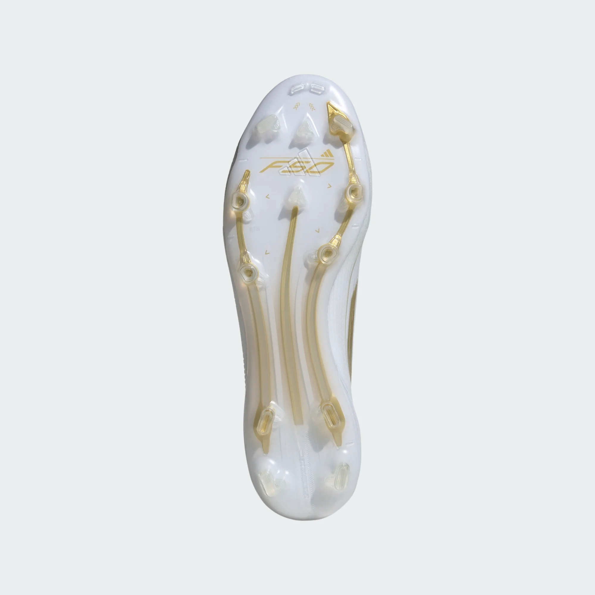 ADIDAS F50 ELITE LL FG FOOTWEAR WHITE GOLD METALLIC FOOTWEAR WHITE UK 8.5 US 9 EU 42 2 3 IE3183 UK 8.5 US 9 EU 42 2 3