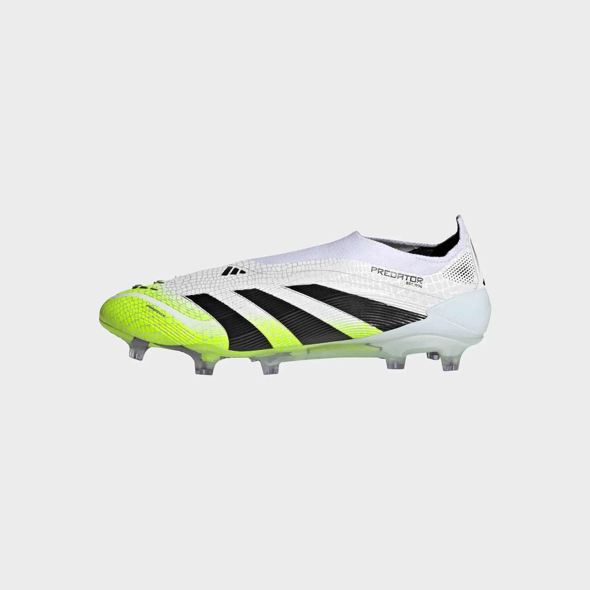 ADIDAS PREDATOR ELITE LL FG WHITE/BLACK/LUCID LEMON ADIDAS PREDATOR ELITE LL FG WHITE/BLACK/LUCID LEMON