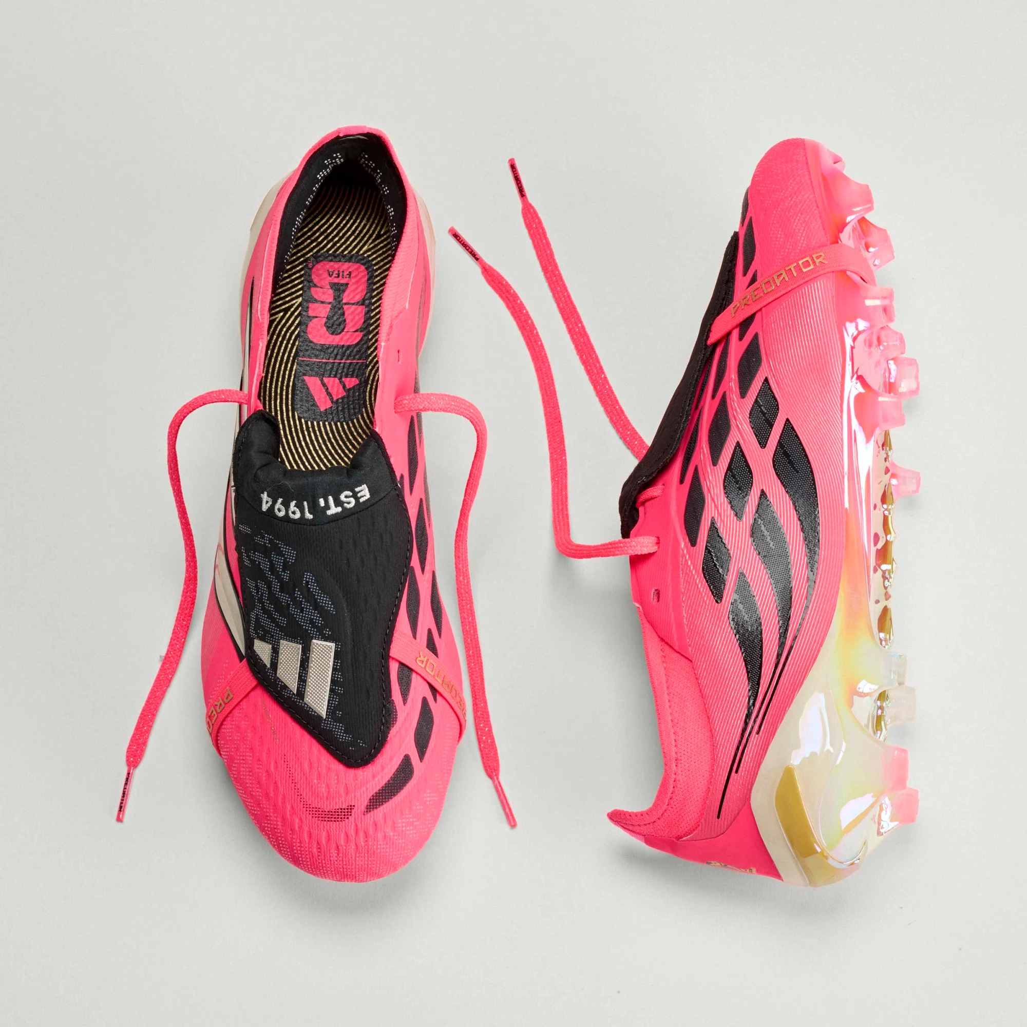ADIDAS PREDATOR ELITE FT FG SOLAR TURQUOISE/TEAM CHERRY/BLACK