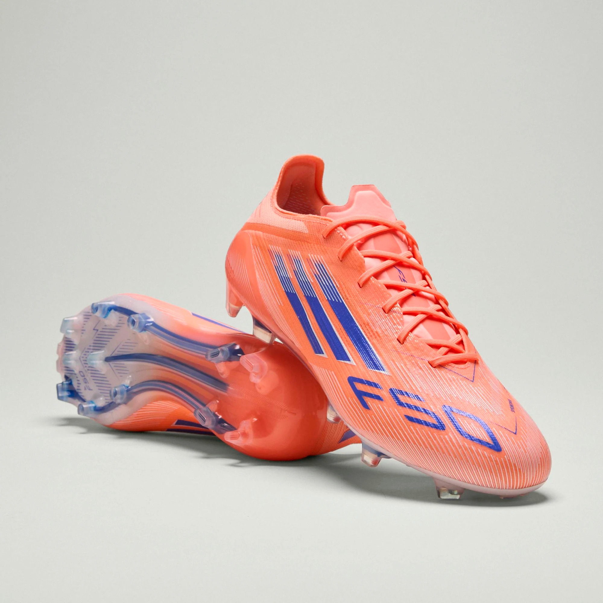 ADIDAS F50 ELITE FG BEAM ORANGE/LUCID BLUE/WHITE UK 11.5 (US 12 / EU 46 2/3)