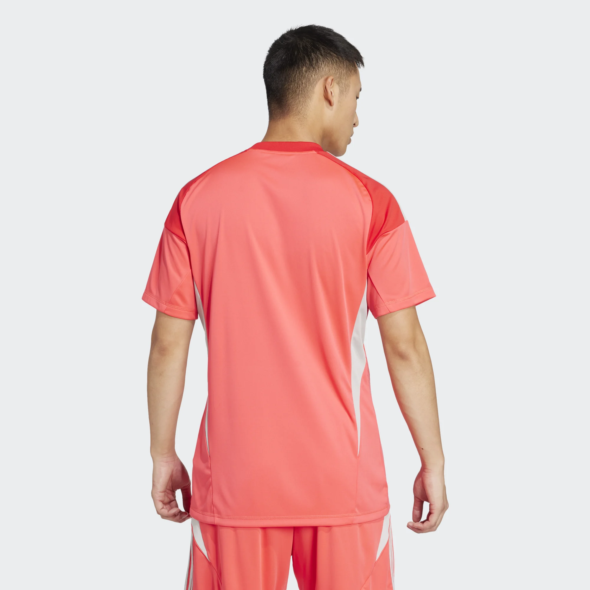 ADIDAS TIRO25 COMPETITION GK JERSEY SHORT SLEEVE SHOCK RED