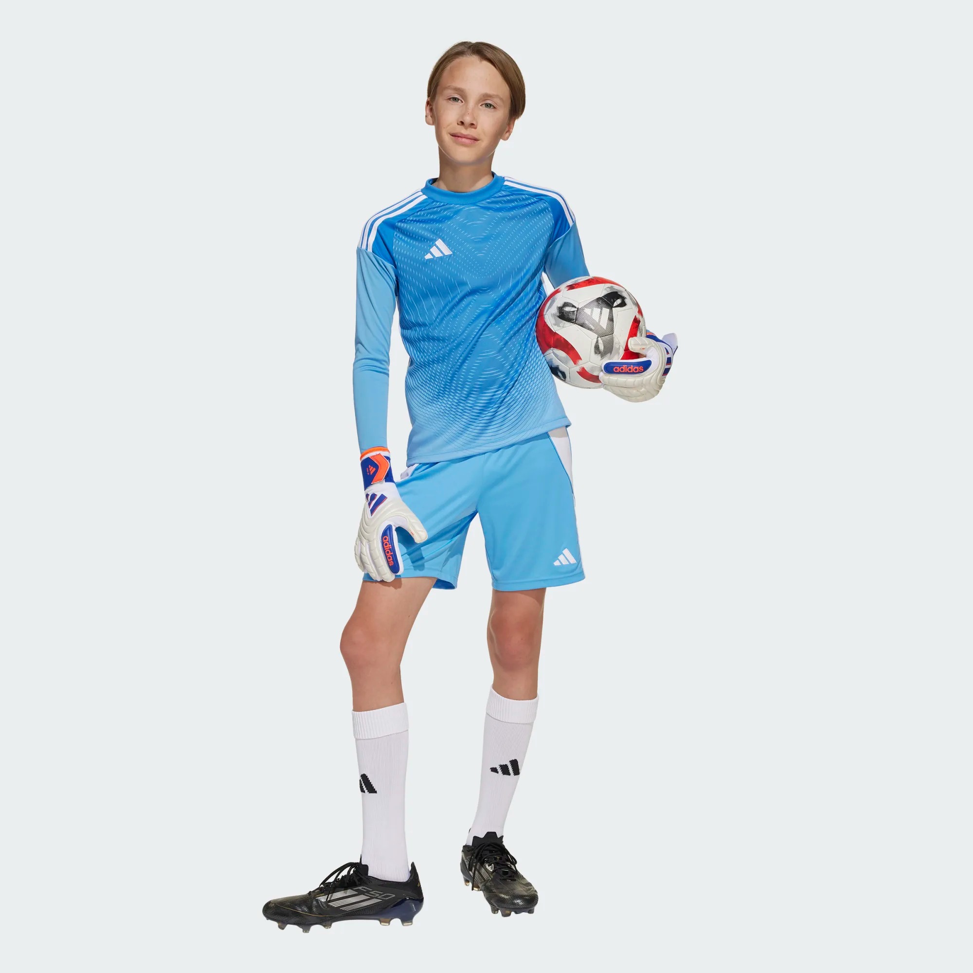 ADIDAS TIRO25 COMPETITION GK JERSEY LS YOUTH BLUE BURST