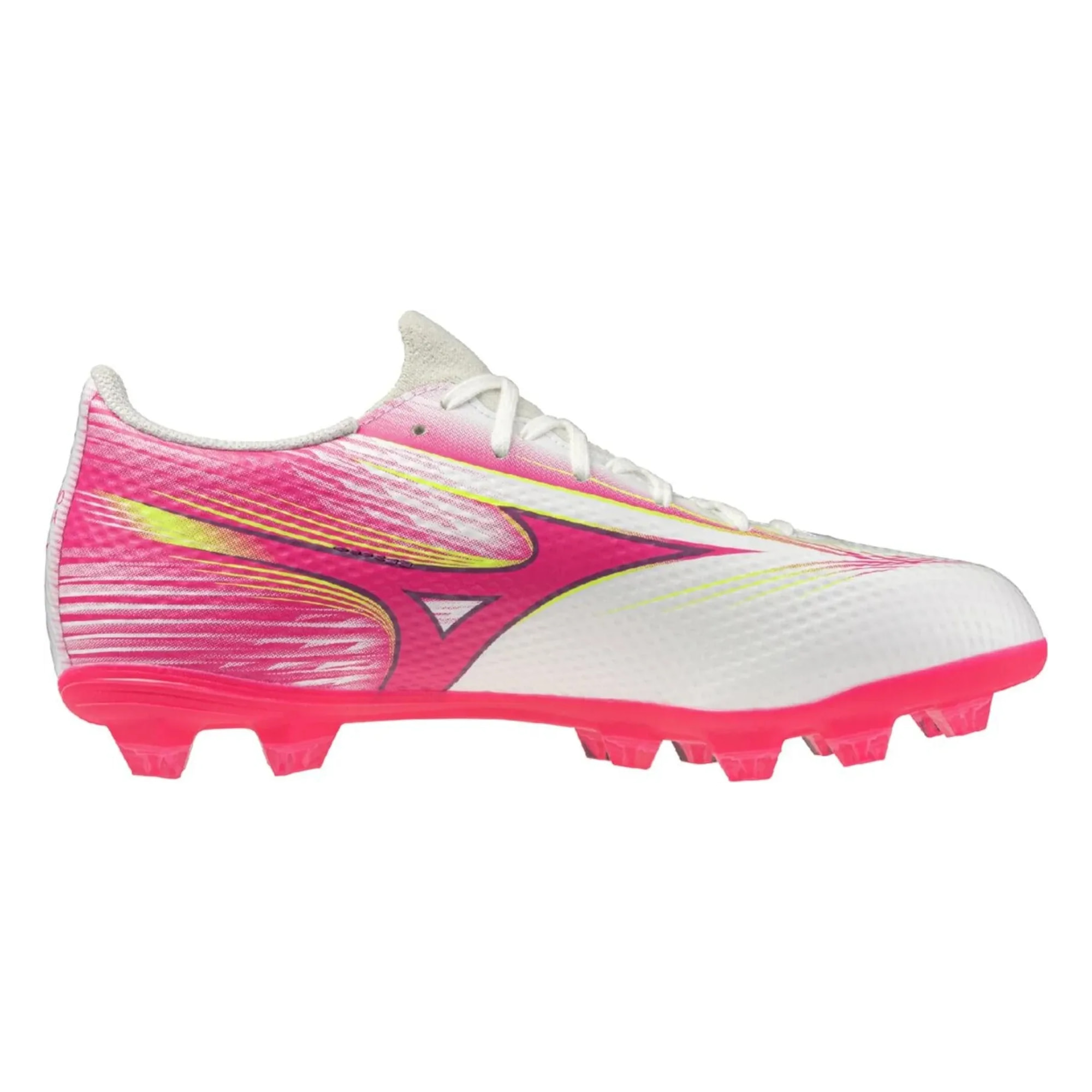 MIZUNO ALPHA III SELECT JUNIOR WHITE/PINK