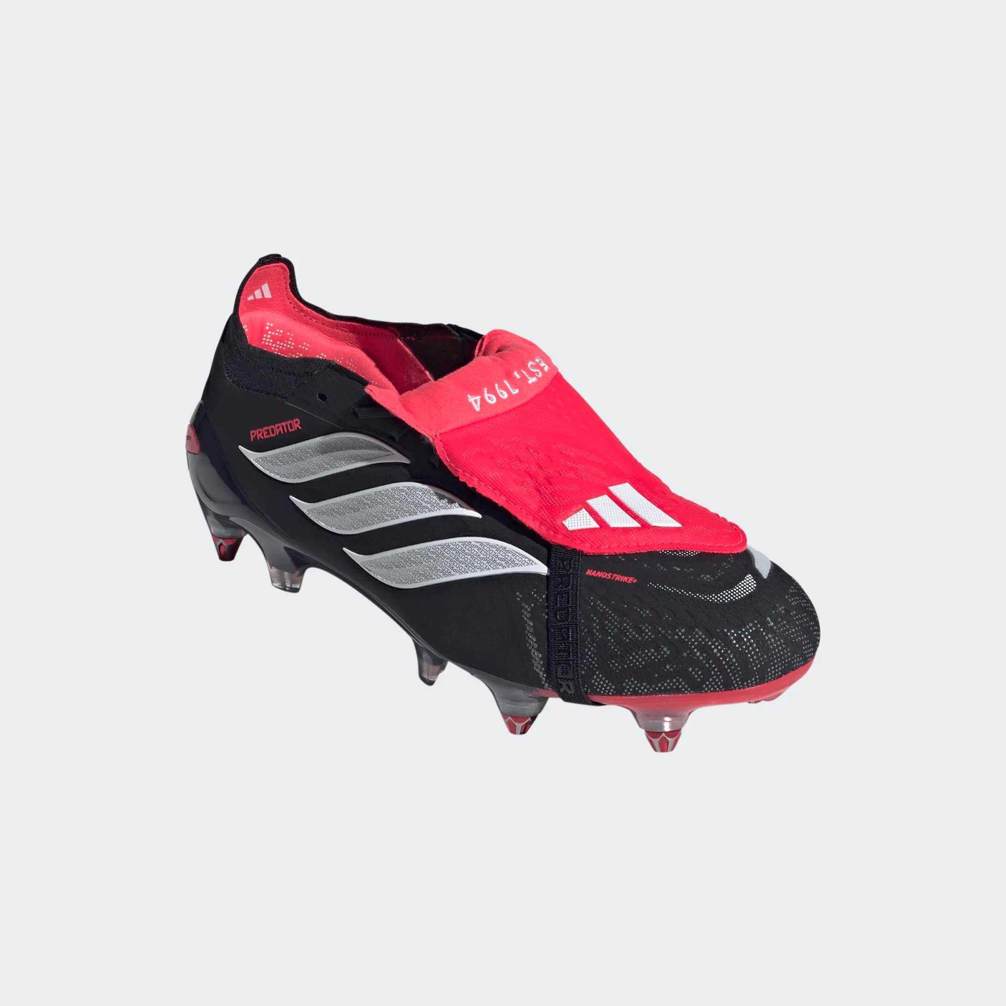 ADIDAS PREDATOR ELITE FT SG BLACK/WHITE/LUCID RED