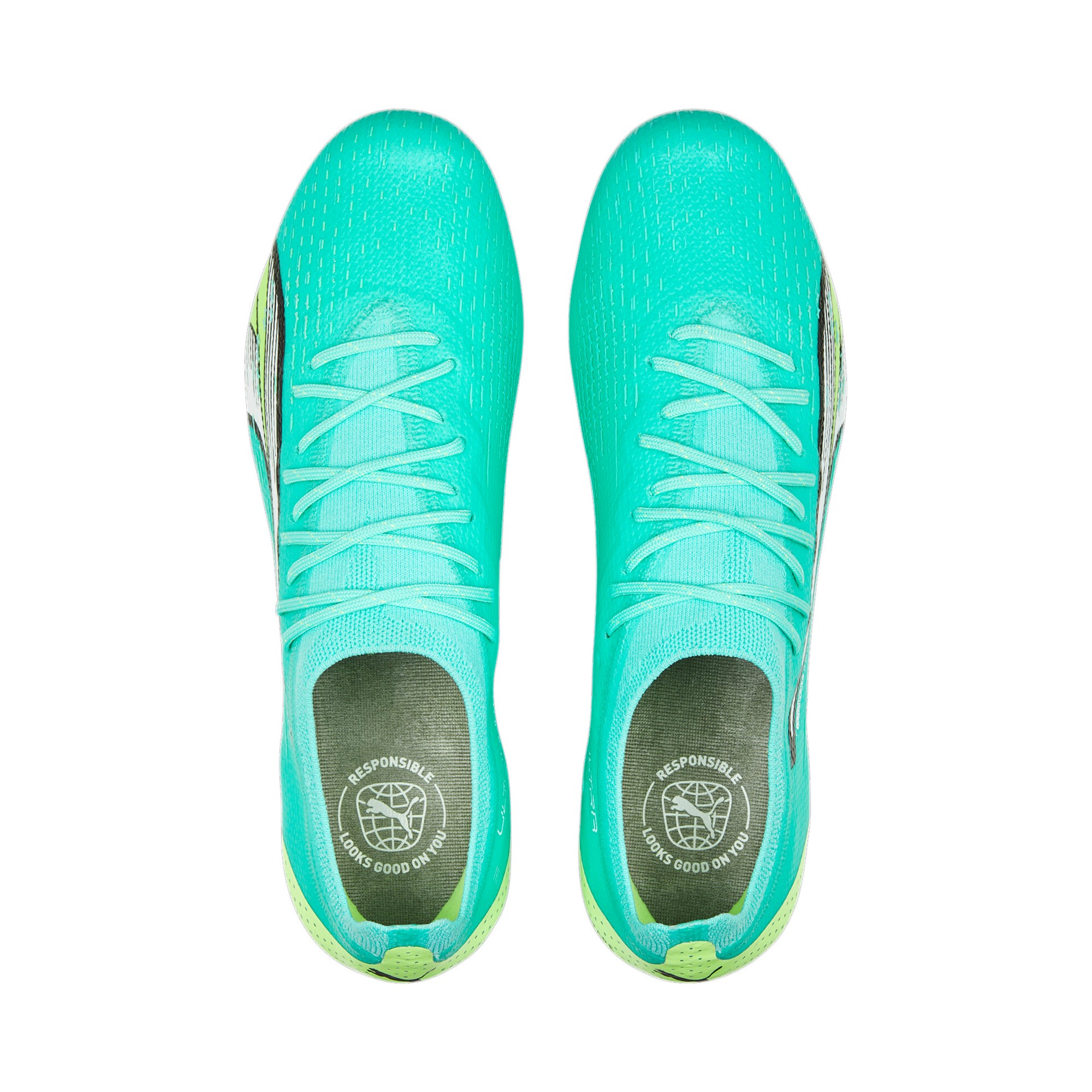 PUMA ULTRA ULTIMATE FG/AG ELECTRIC PEPPERMINT-PUMA WHITE-FAST YELLOW