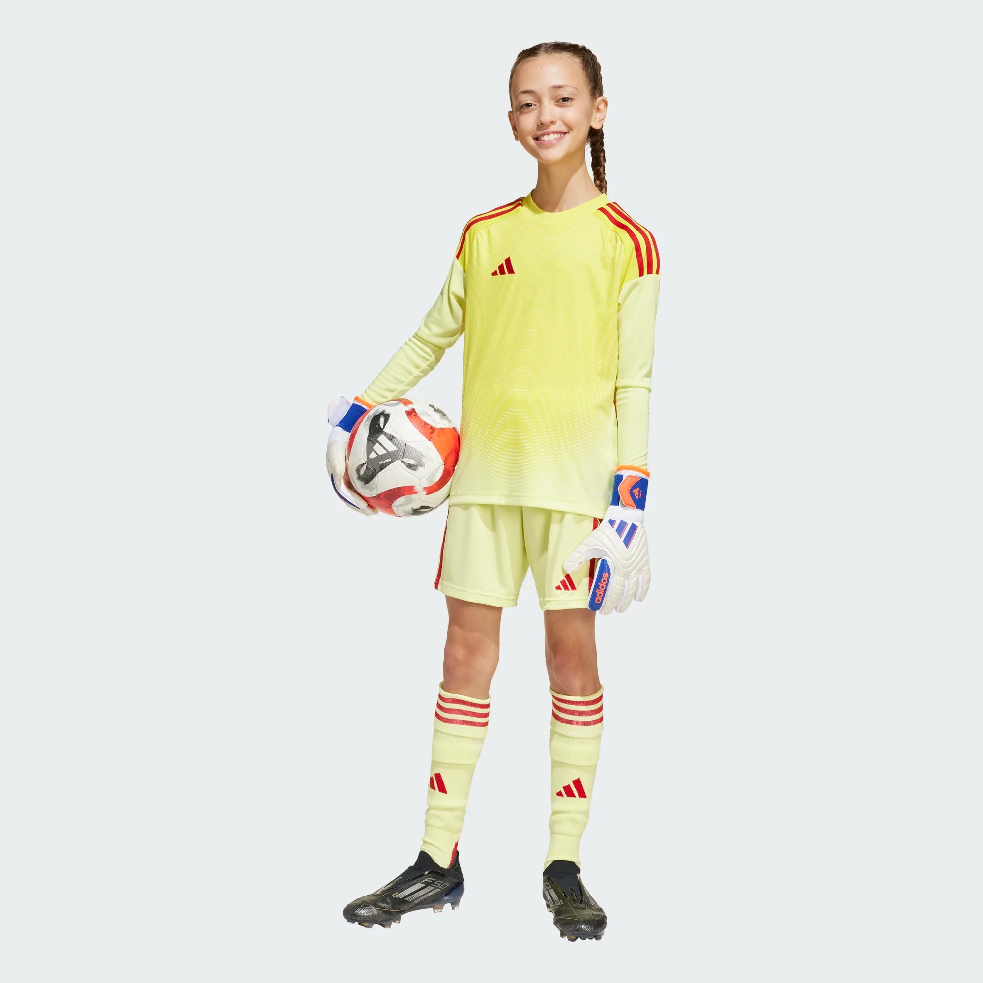 ADIDAS TIRO24 GK SHORT YOUTH PULSE YELLOW