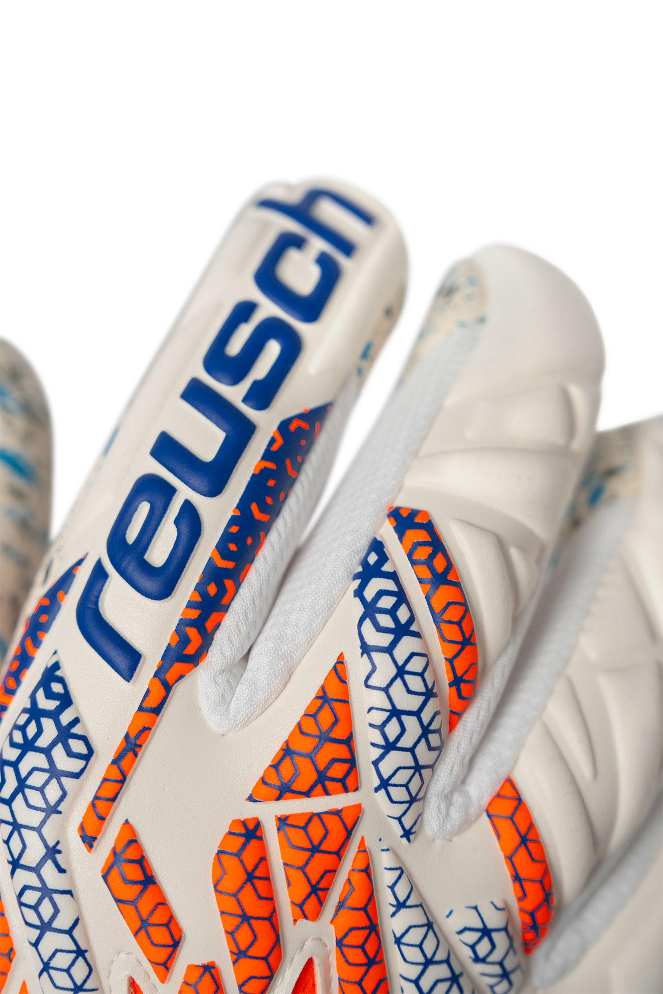 REUSCH ATTRAKT FUSION SHOCK ORANGE/ENERGY BLUE