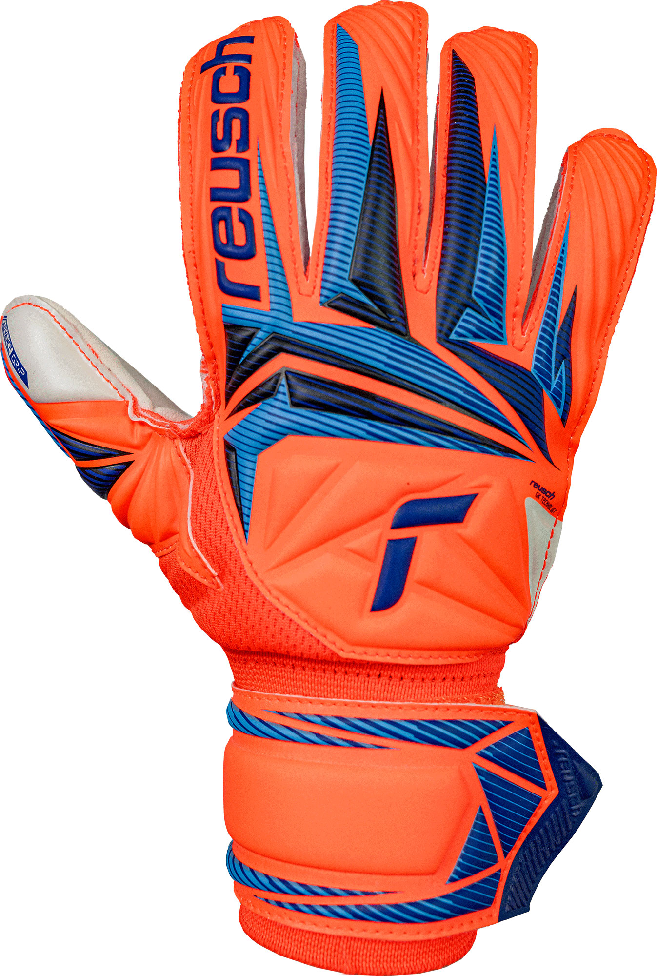 REUSCH ATTRAKT ADVANCE JUNIOR SHOCKING ORANGE/BLUE