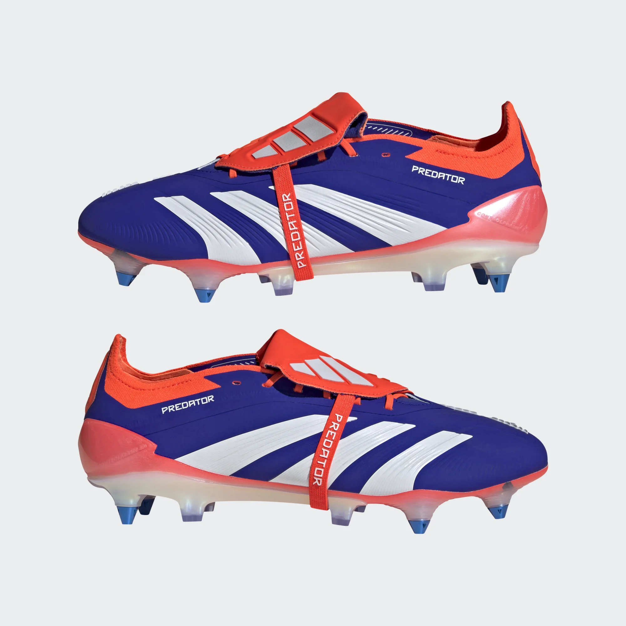 ADIDAS PREDATOR ELITE FT SG LUCID BLUE/WHITE/SOLAR RED | UK 12.5 ADIDAS PREDATOR ELITE FT SG LUCID BLUE/WHITE/SOLAR RED | UK 12.5