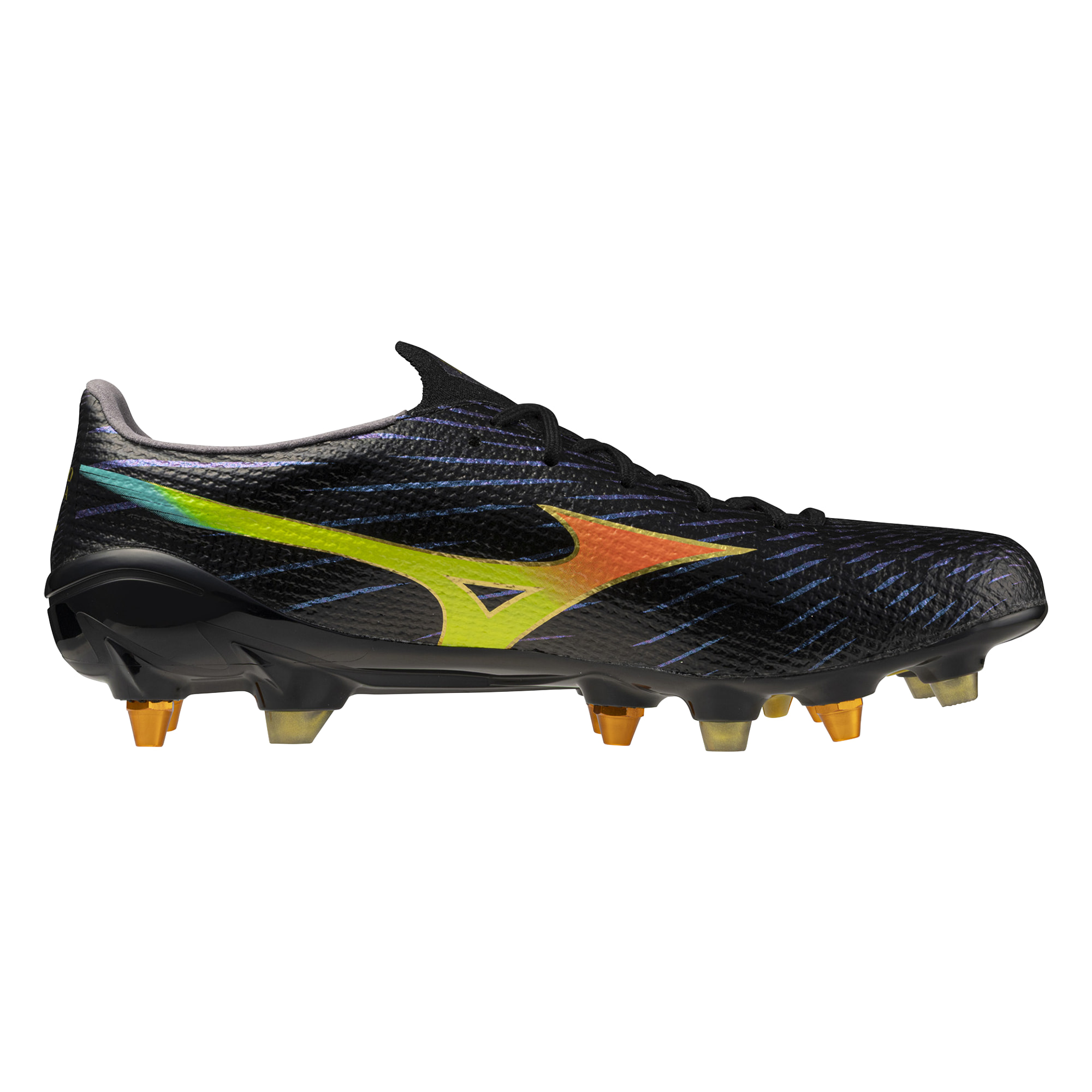 MIZUNO ALPHA III JAPAN MIX BLACK/LAVA ORANGE/EVENING PRIM