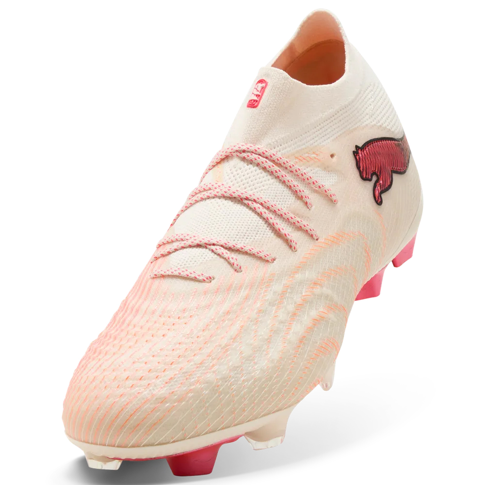 PUMA FUTURE 9 ULTIMATE FG SUGARED ALMOND-PUMA WHITE-ULTRA RED