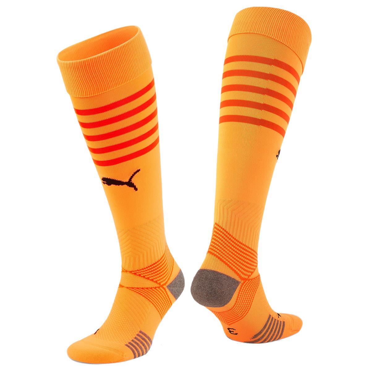 PUMA TEAMFINAL SOCKS NEON CITRUS