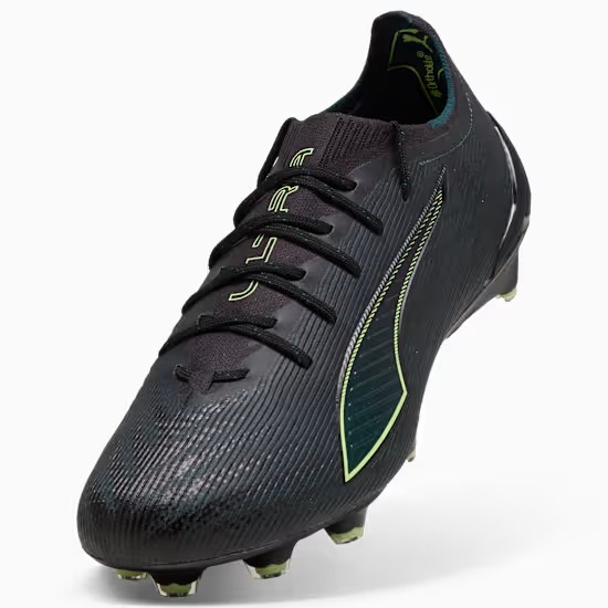 PUMA ULTRA 6 ULTIMATE FG PUMA BLACK-FIZZY LIGHT-GREEN TERRAIN