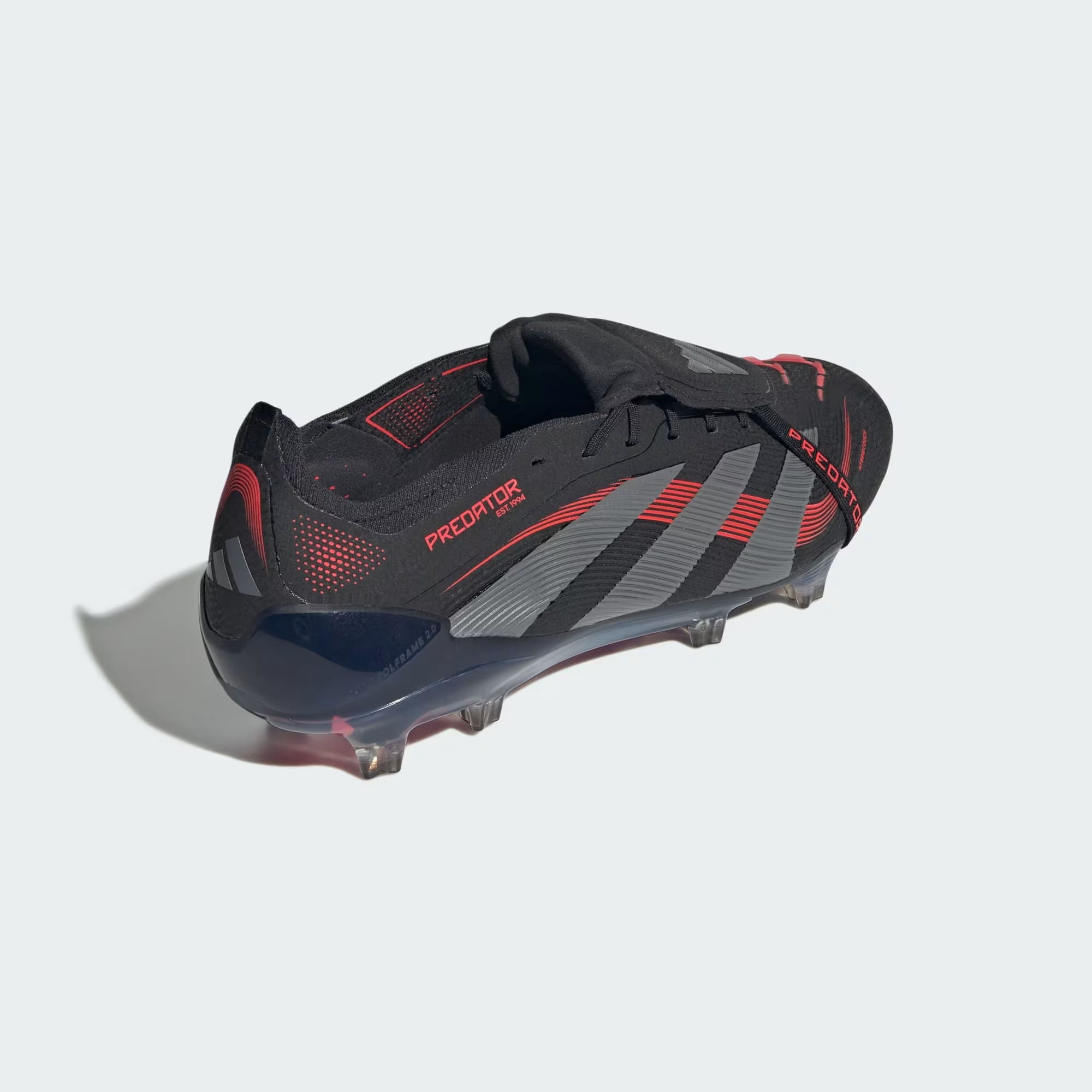 ADIDAS PREDATOR ELITE FT FG CORE BLACK/ GREY FOUR / LUCID RED
