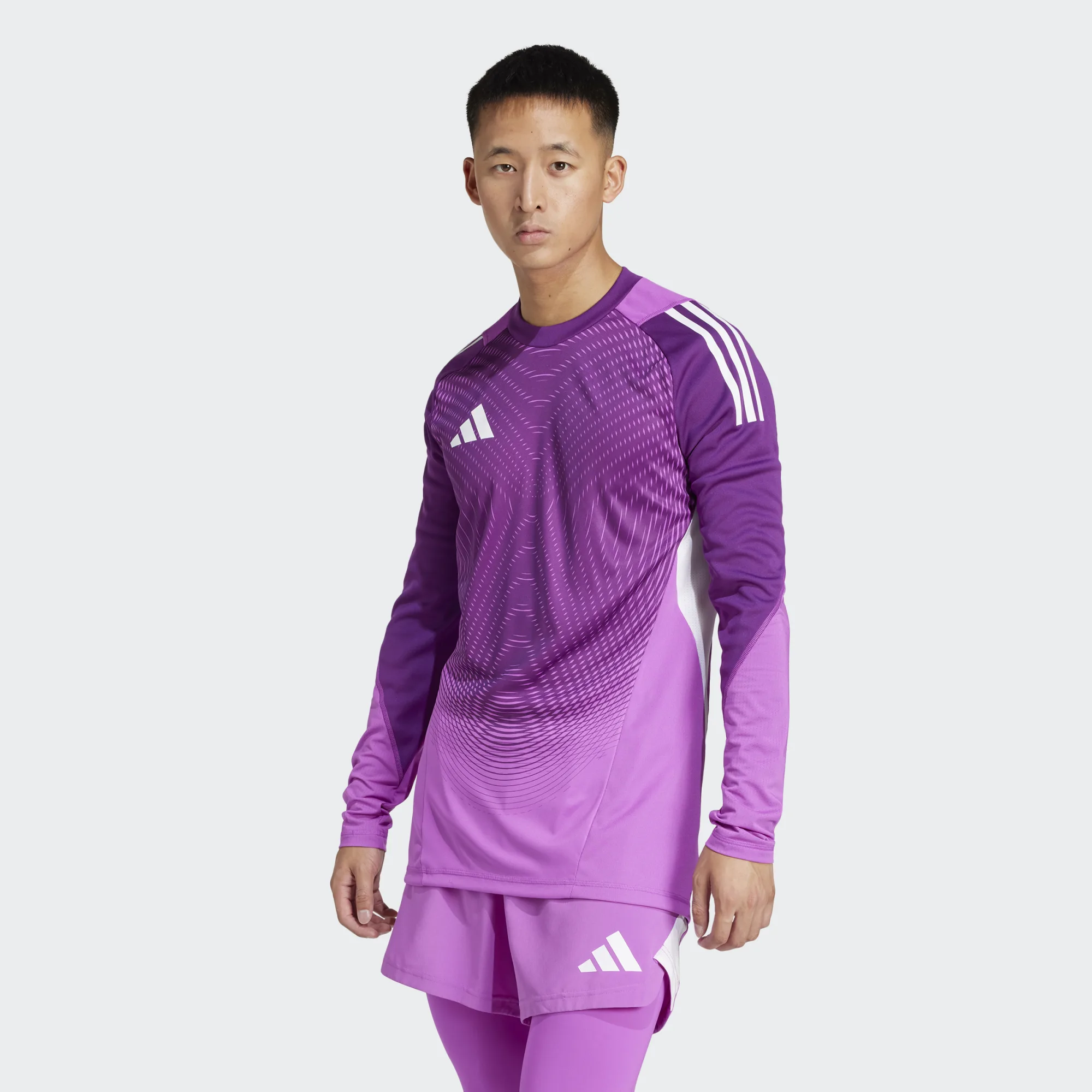 ADIDAS TIRO25 PRO GK JERSEY LS PURPLE BURST S