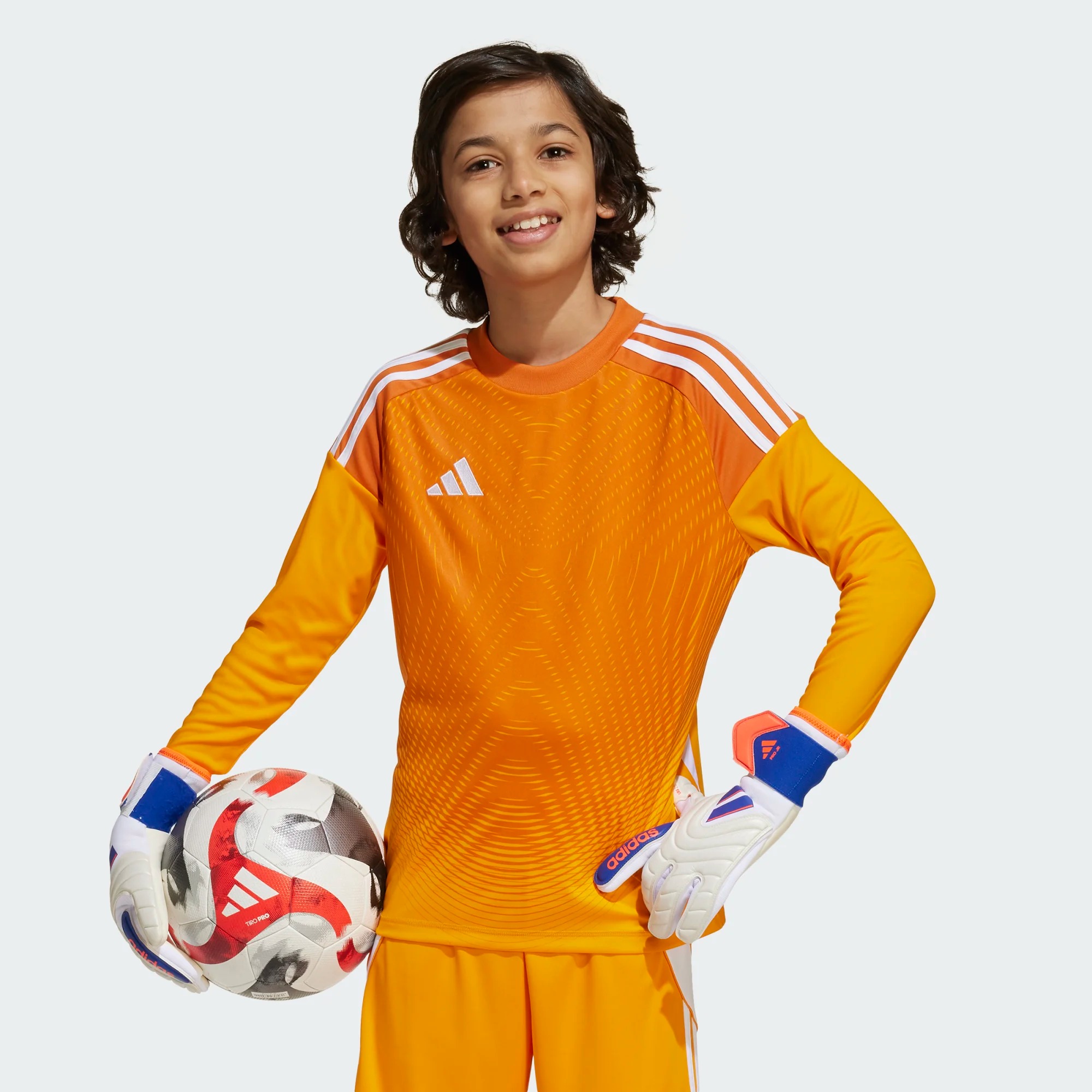 ADIDAS TIRO25 COMPETITION GK JERSEY LS YOUTH CREW ORANGE