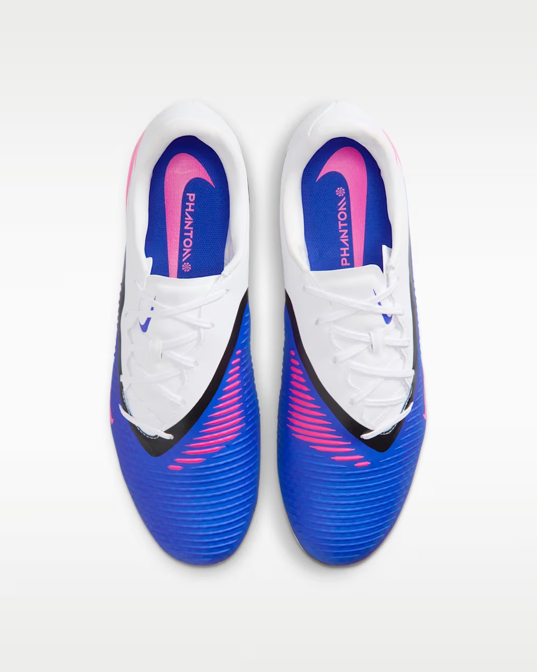 NIKE PHANTOM 6 LOW ACADEMY FG/MG RACER BLUE/PINK