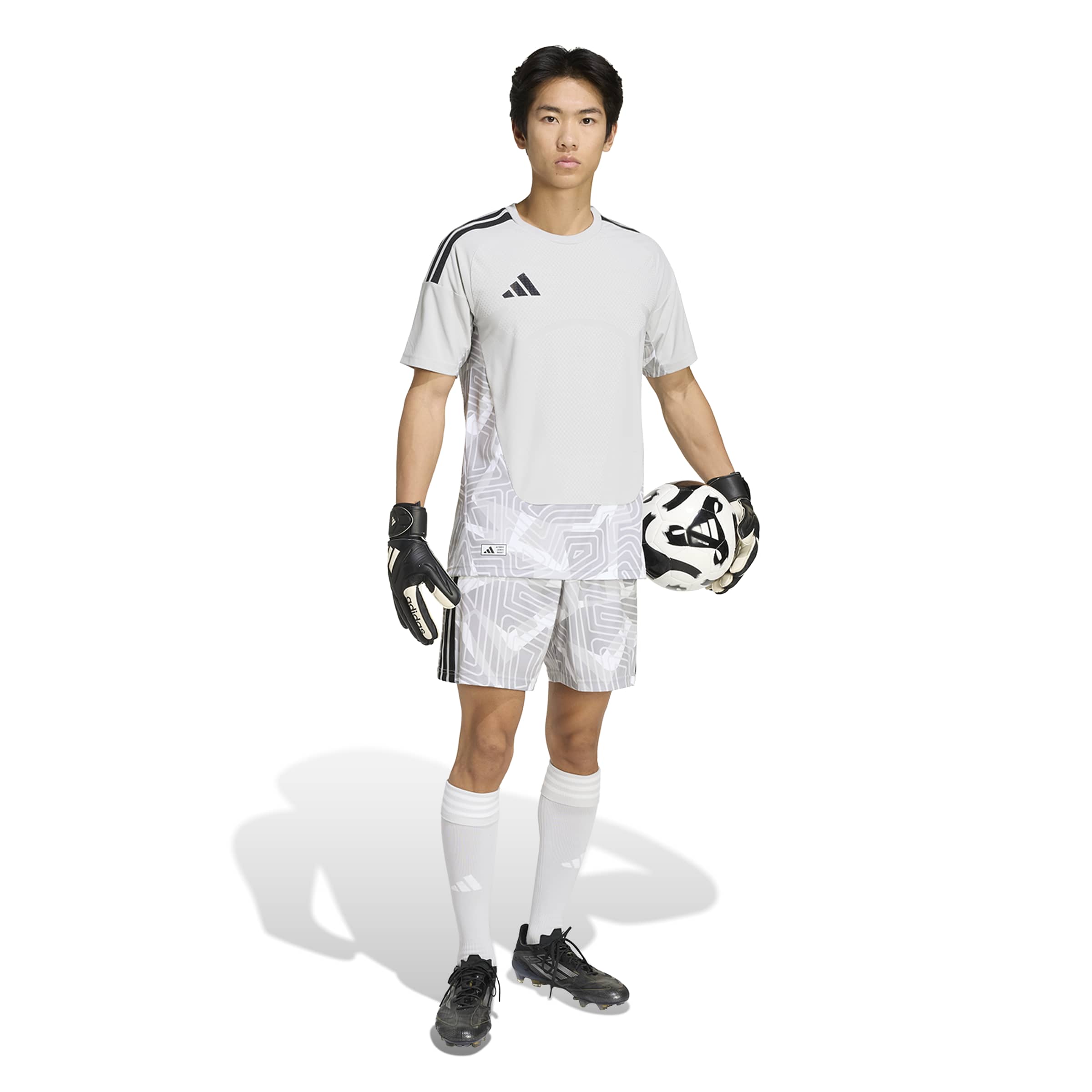 ADIDAS TIRO26 AUTHENTIC GK SHORTS GREY TWO/GREY