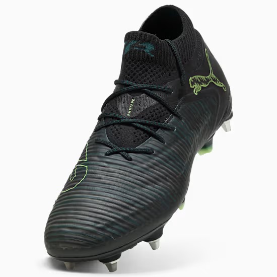 PUMA FUTURE 8 ULTIMATE MXSG PUMA BLACK-FIZZY LIGHT-GREEN TERRAIN