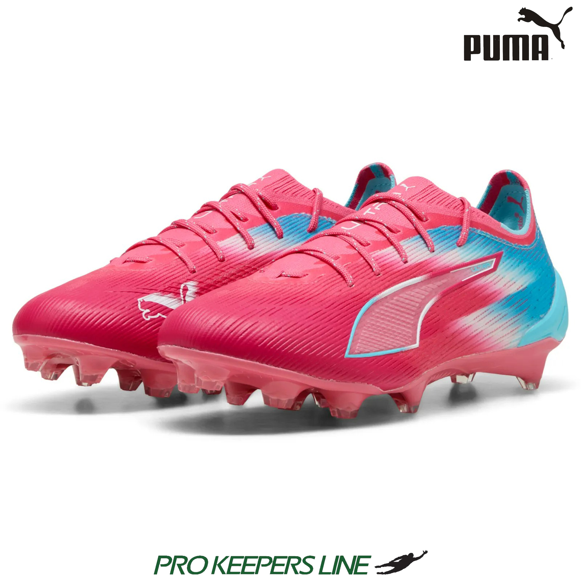 PUMA ULTRA 6 ULTIMATE RE-CHARGE FG HERO BLUE-SUNSET PINK-GARNET ROSE