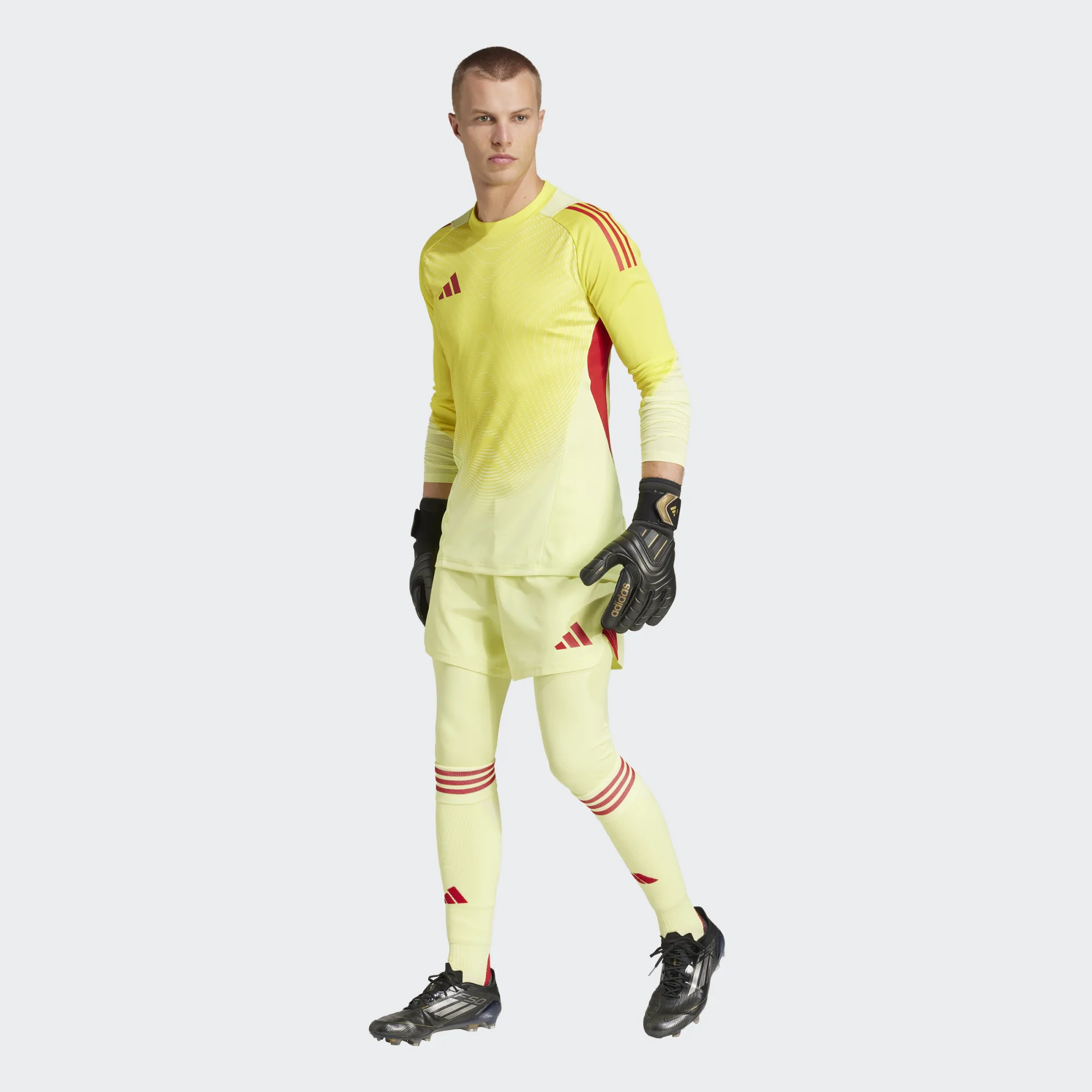 ADIDAS TIRO25 PRO GK JERSEY LS PULSE YELLOW ADIDAS TIRO25 PRO GK JERSEY LS PULSE YELLOW