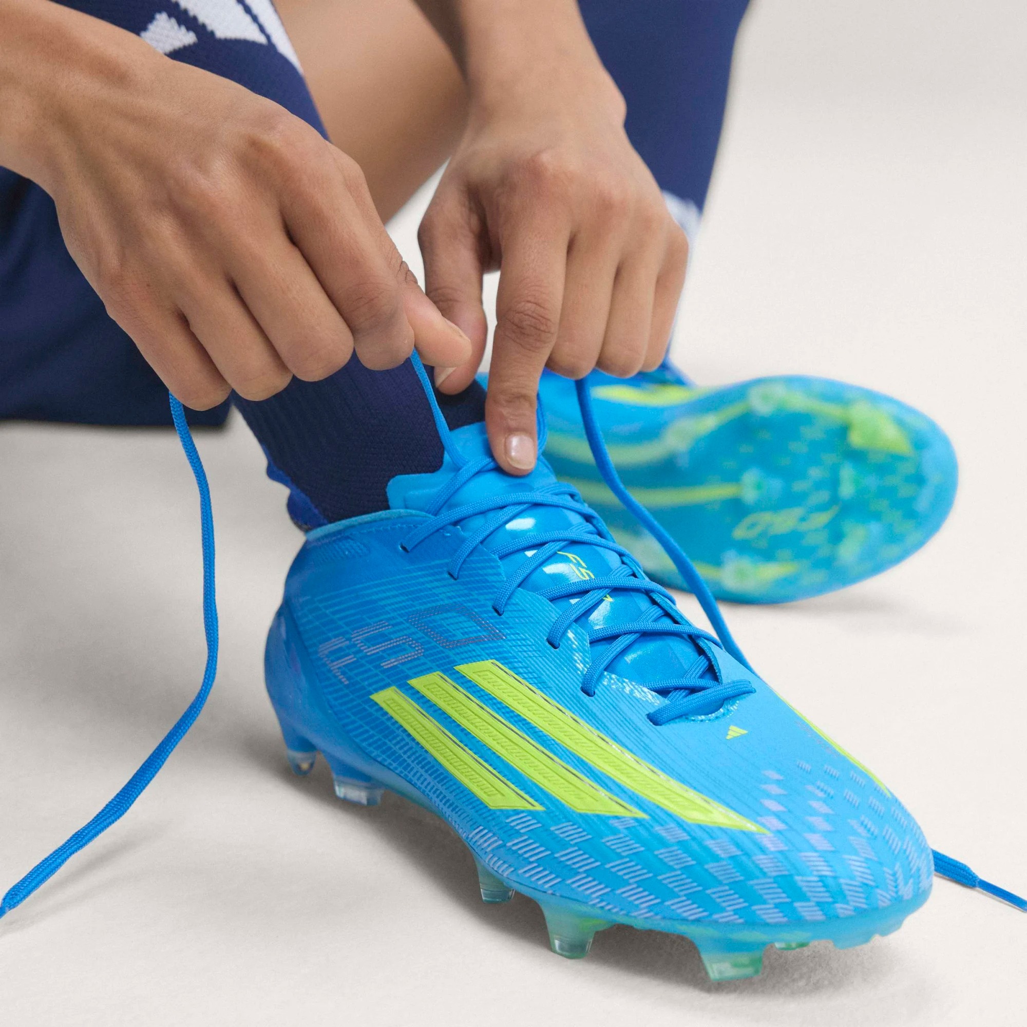 ADIDAS F50 ELITE FG LUCID ROYAL BLUE/TEAM SOLAR YELLOW/LIGHT AQUA