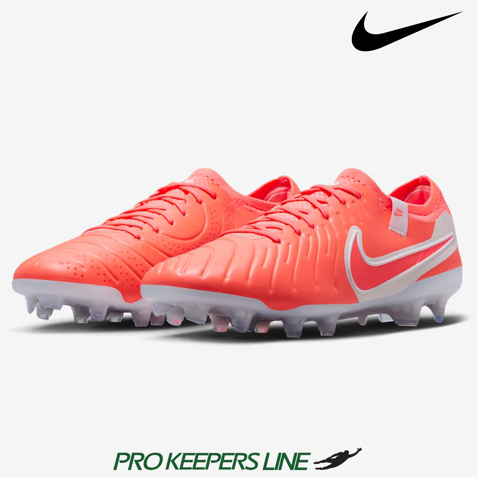 NIKE TIEMPO LEGEND 10 ELITE FG LHOT LAVA/WHITE