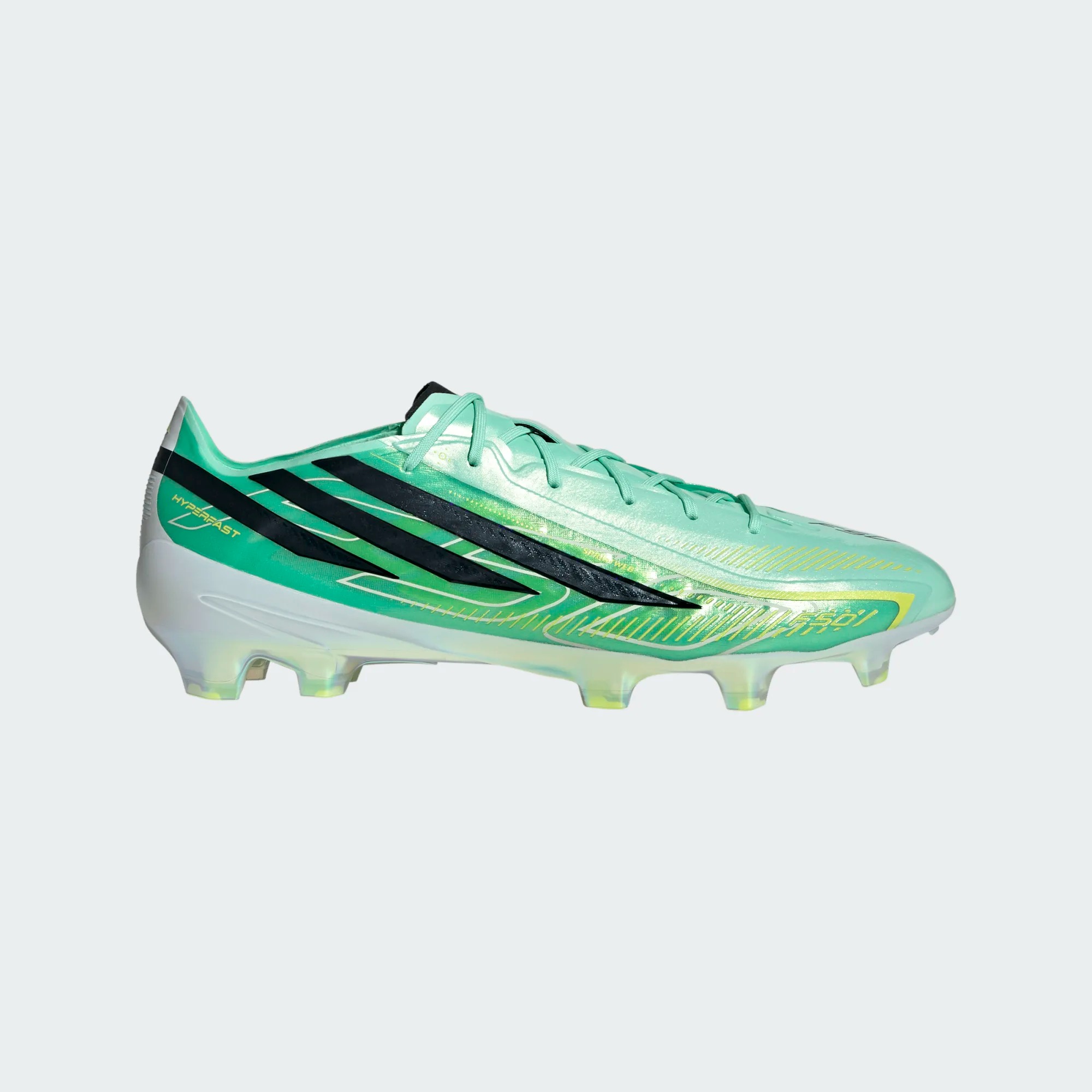 ADIDAS F50 HYPERFAST ELITE FG PULSE MINT/BLACK/SOLAR LEMON