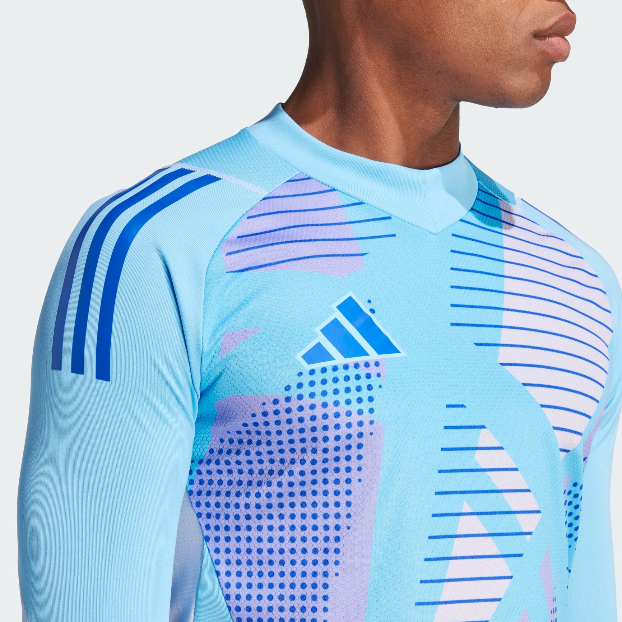 ADIDAS TIRO24 PRO GK JERSEY LS SEMI BLUE BURST