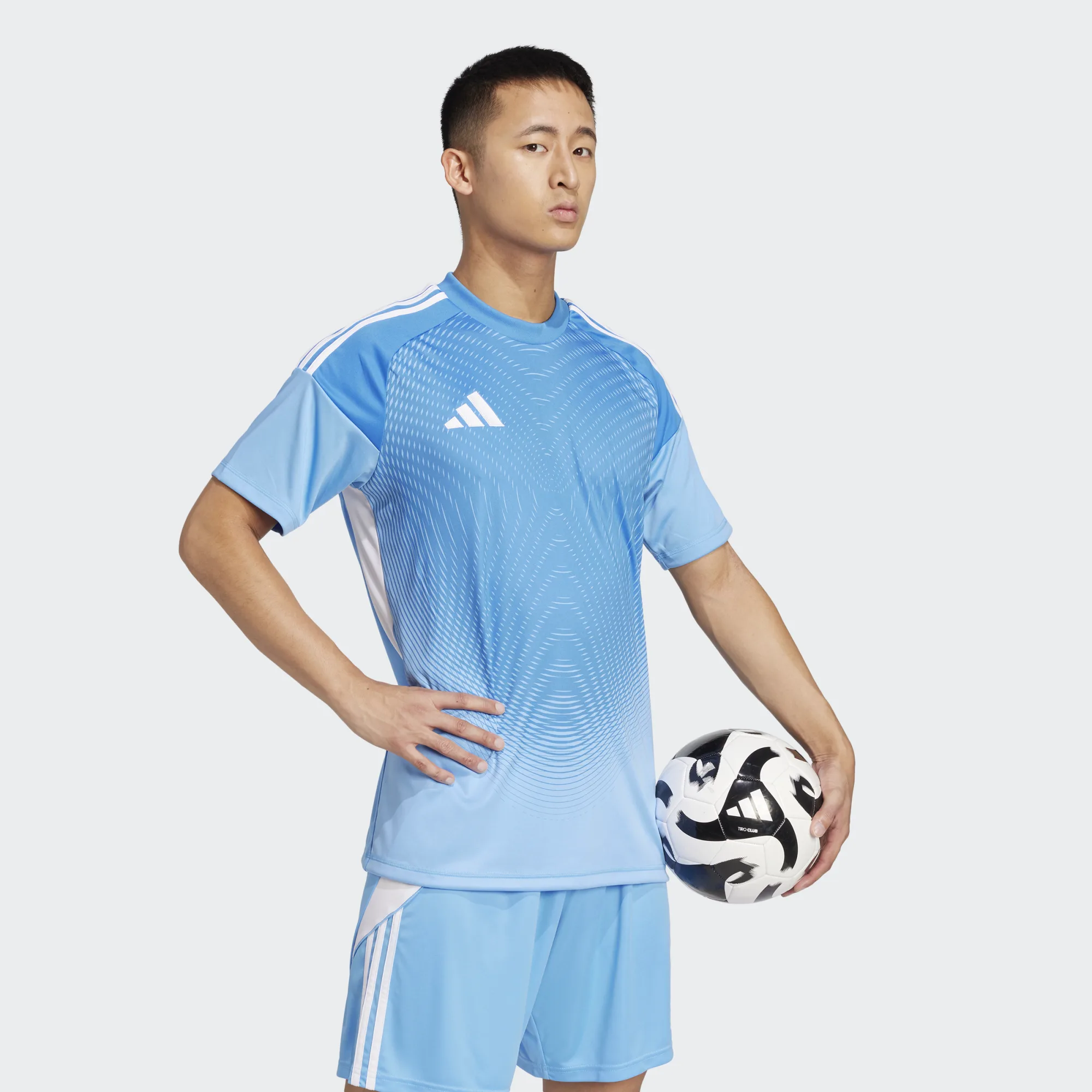 ADIDAS TIRO25 COMPETITION GK JERSEY SHORT SLEEVE BLUE BURST