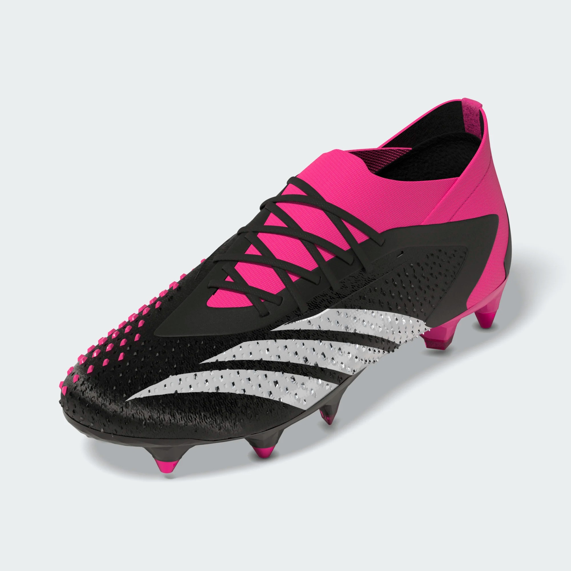 ADIDAS PREDATOR ACCURACY.1 SG CBLACK/FTWWHT/TESHPK | UK 9.5