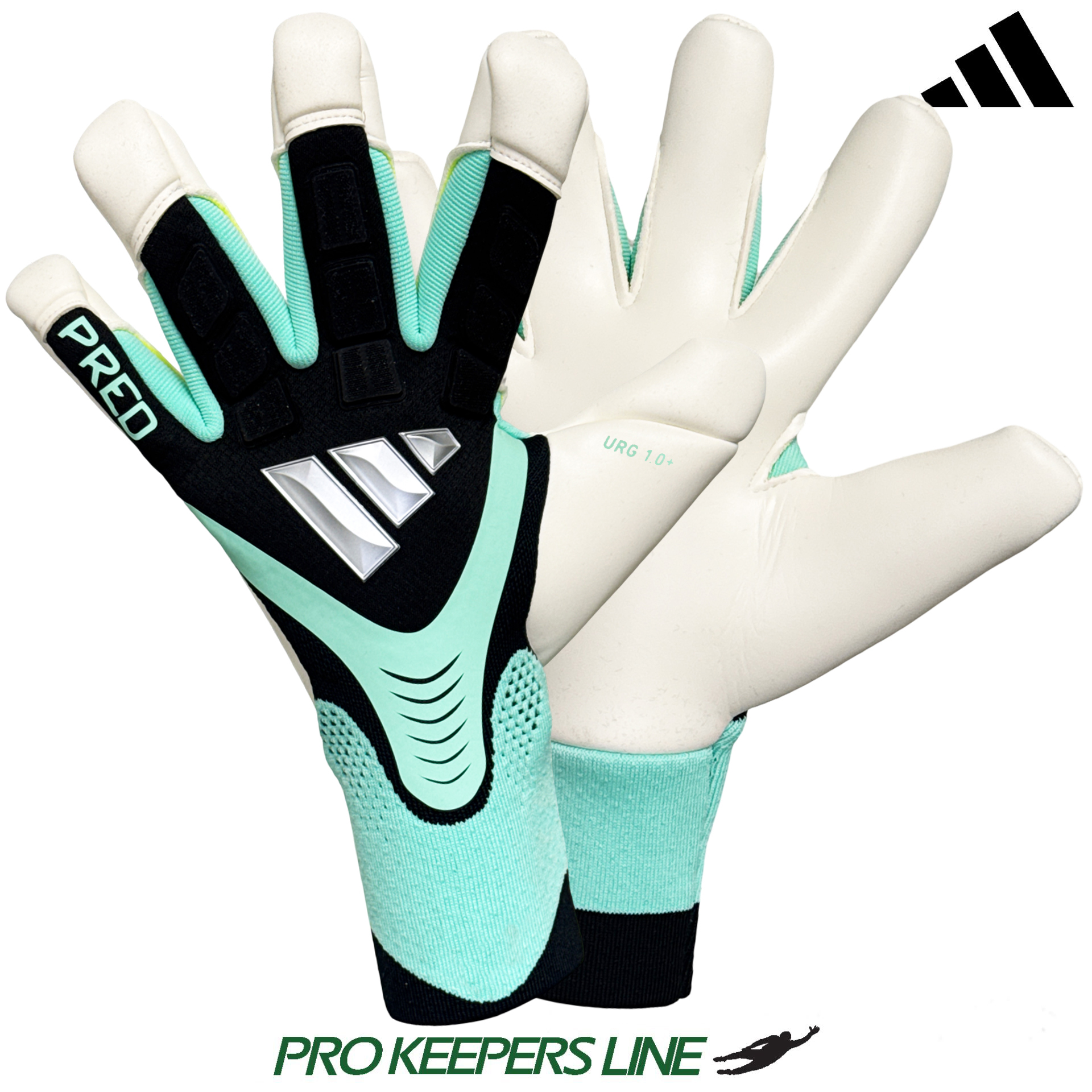 ADIDAS PREDATOR GL PRO HYBRID PROMO BLACK/PULSE MINT/SILVER METALLIC