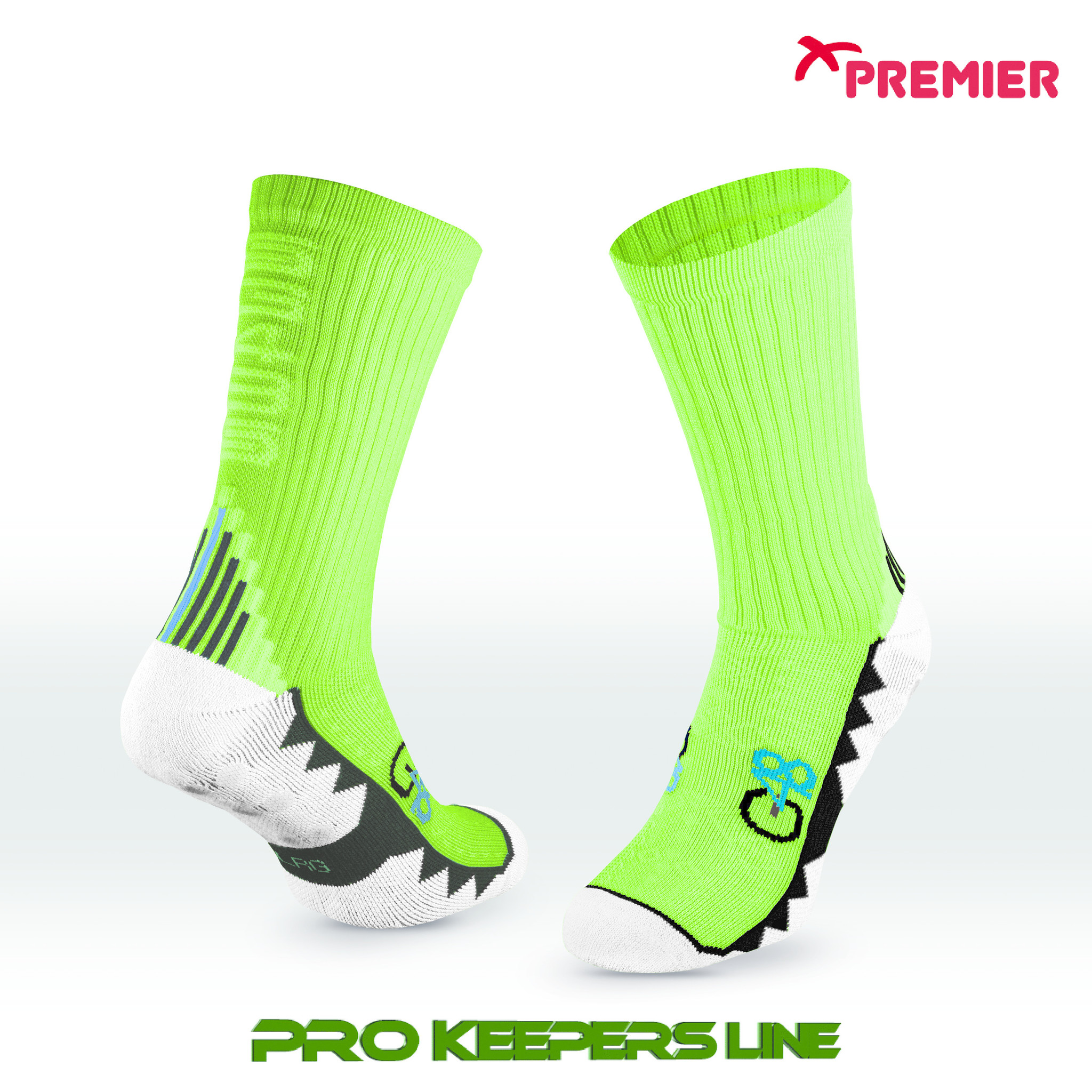 PREMIER PST G48 GRIP SOCKS LIME