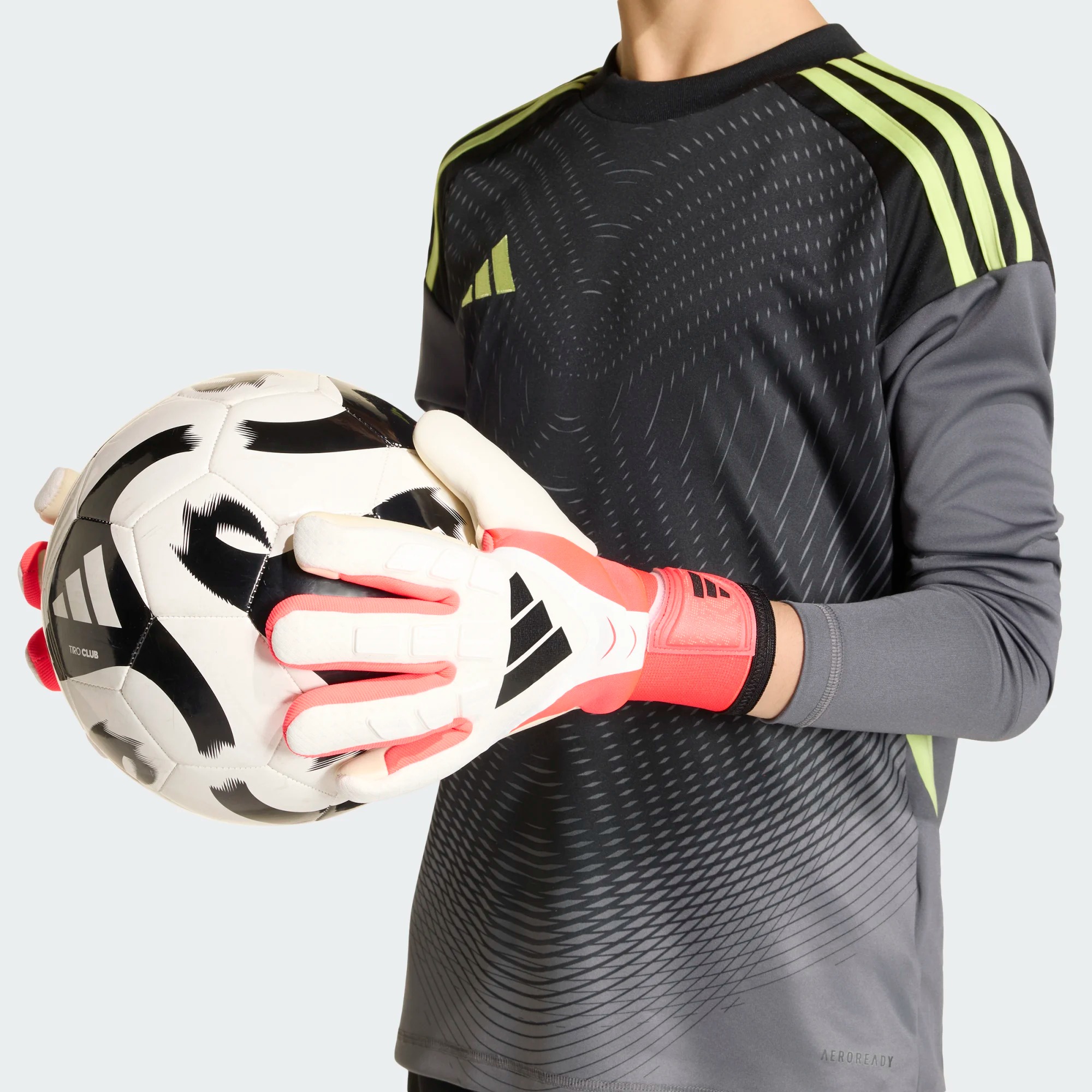 ADIDAS PREDATOR GL PRO JUNIOR WHITE/LUCID RED/BLACK