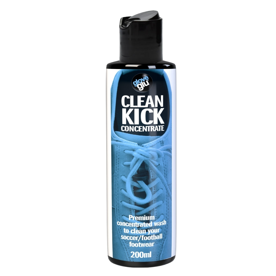 GLOVEGLU CLEAN KICK CONCENTRATE (120ml) GLOVEGLU CLEAN KICK STARTER KIT: PUMP BRUSH + CONCENTRATE (120ml)