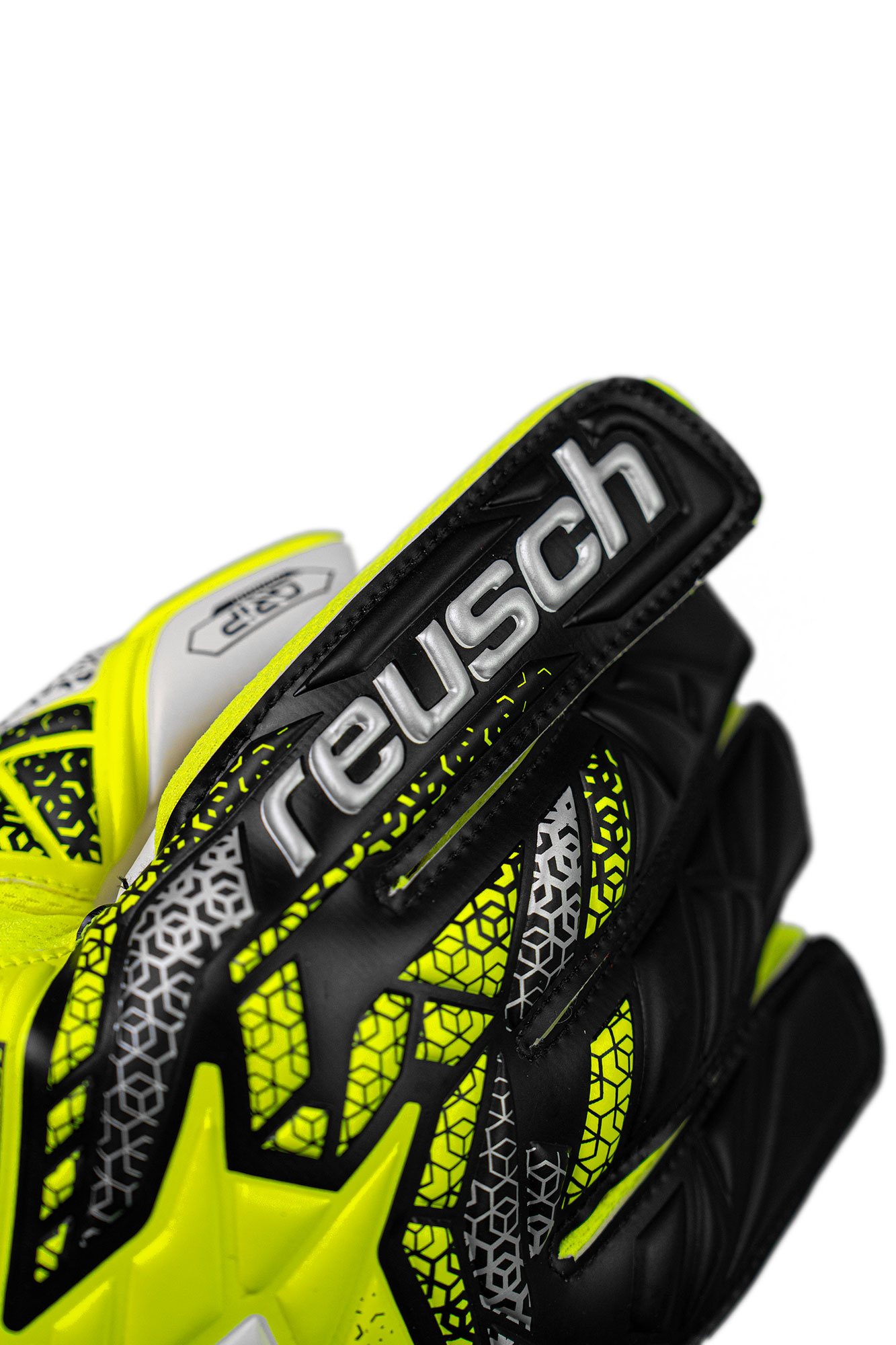 REUSCH ATTRAKT GRIP SAFE YELLOW/SILVER/BLACK