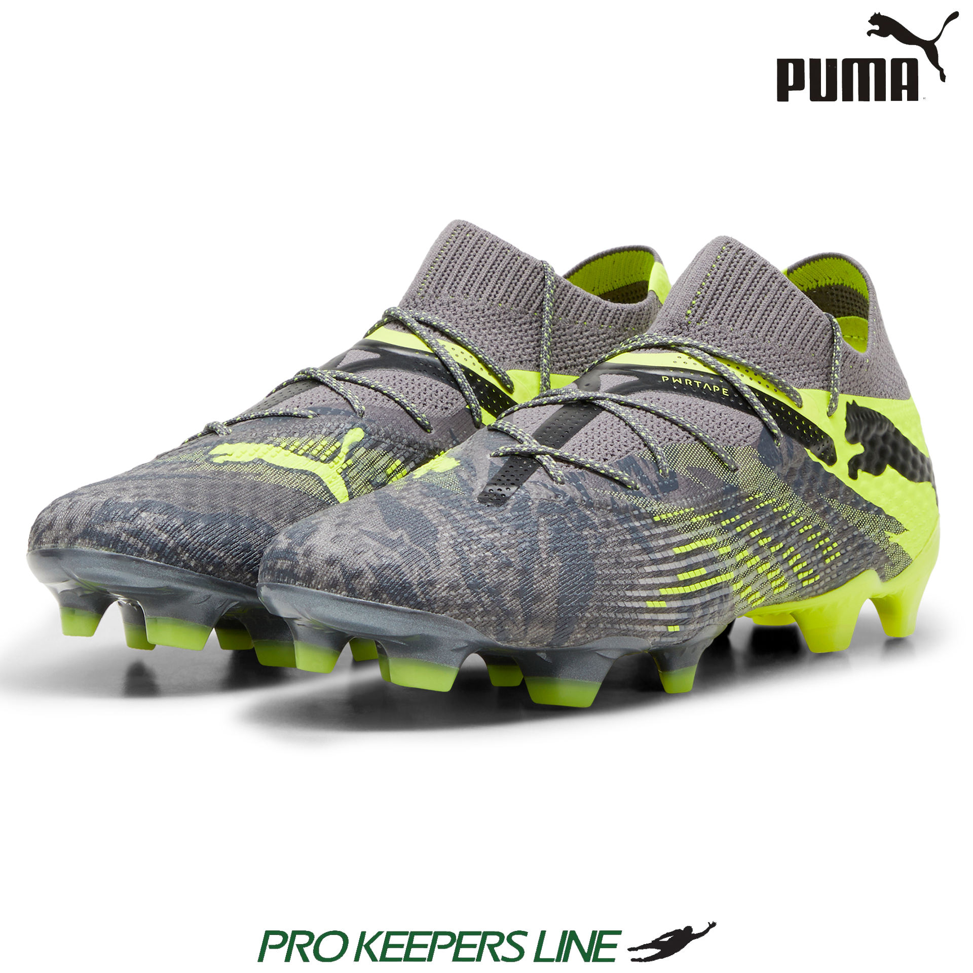PUMA FUTURE 7 ULTIMATE RUSH FG/AG STRONG GRAY/COOL DARK GRAY/ELECTRIC LIME