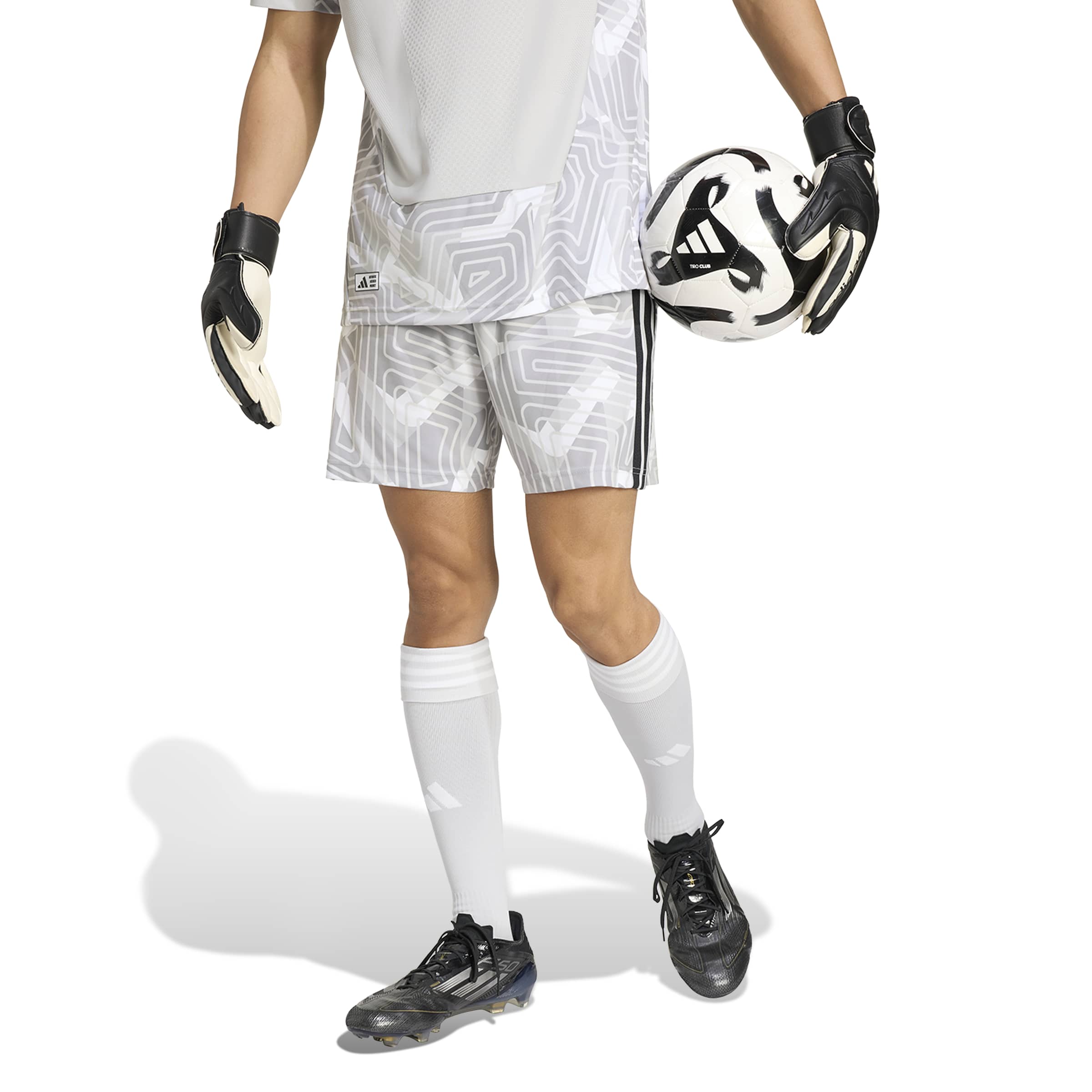 ADIDAS TIRO26 AUTHENTIC GK SHORTS GREY TWO/GREY
